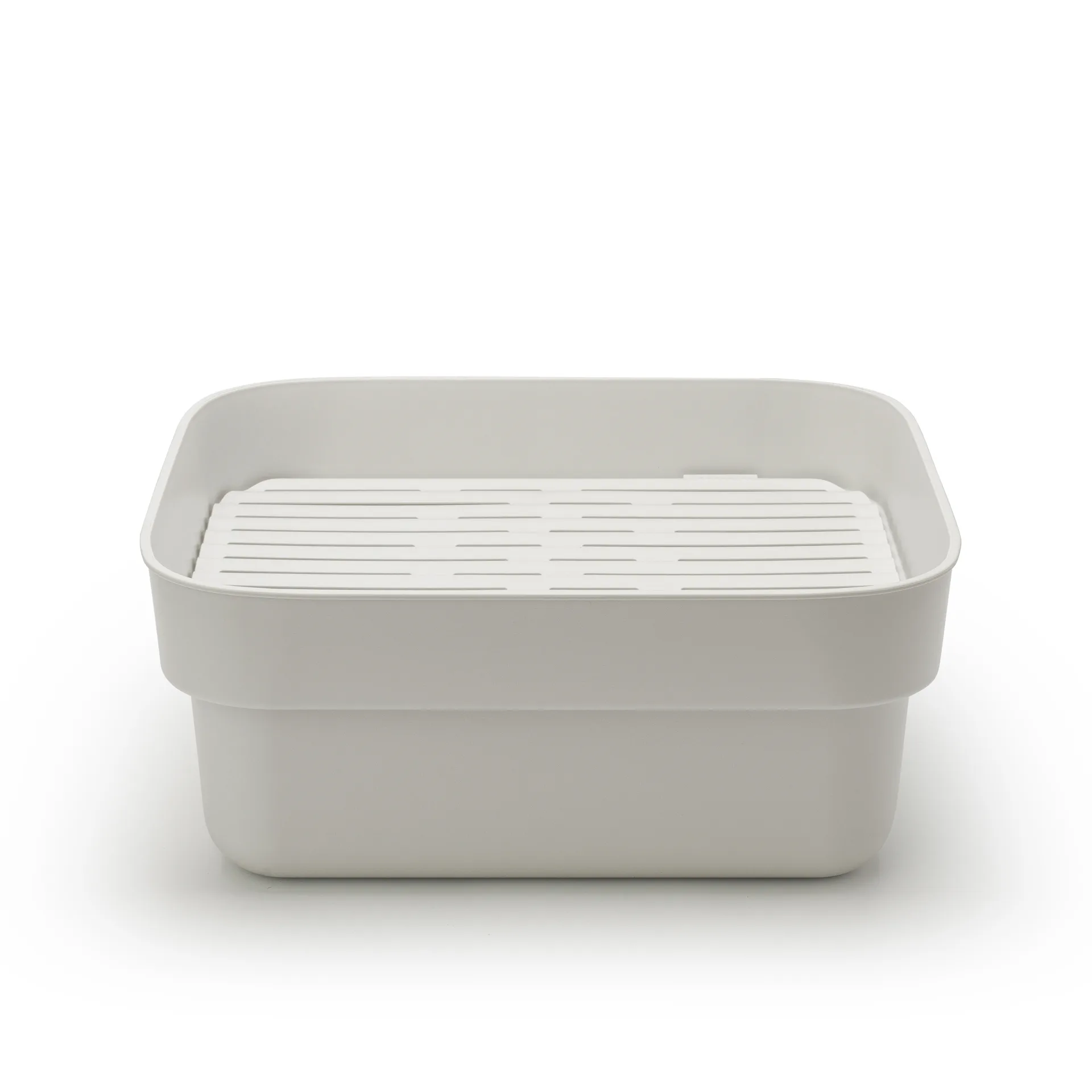 Sinkside tiskiamme kuivaustarjottimella 34x37 cm, Vaaleanharmaa Brabantia