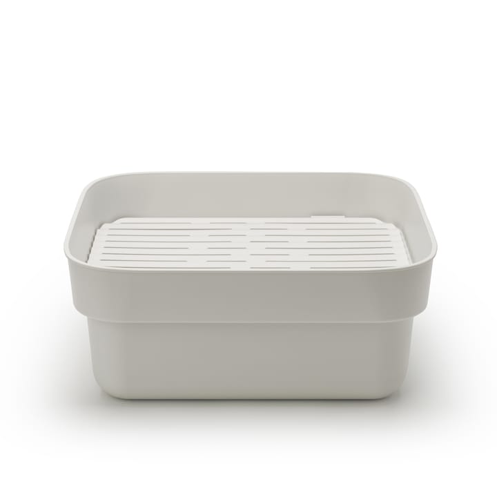 Sinkside tiskiamme kuivaustarjottimella 34x37 cm, Vaaleanharmaa Brabantia