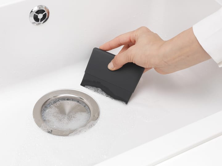 Sinkside tiskilasta, Tummanharmaa Brabantia