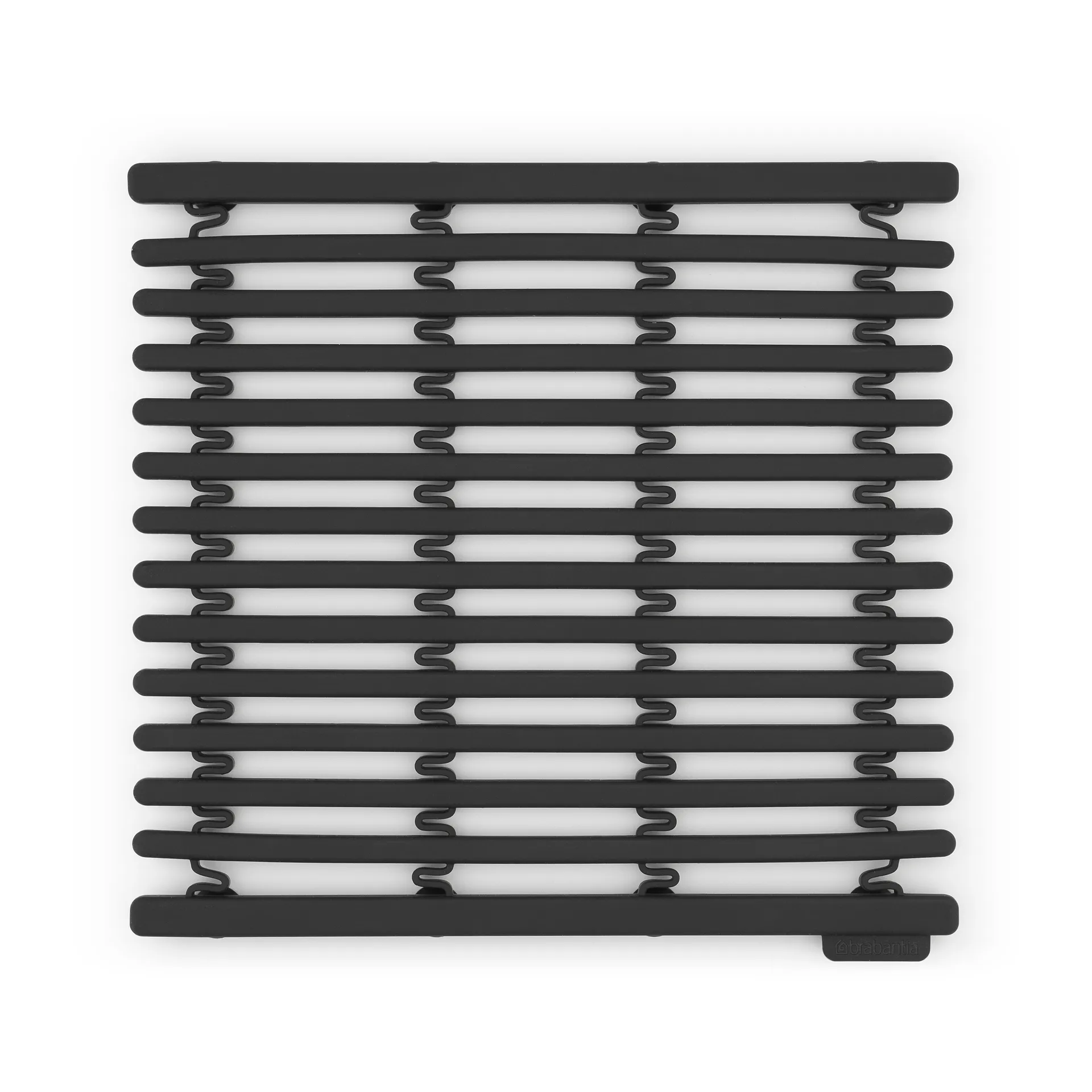 Sinkside tiskimatto 30x30 cm, Tummanharmaa Brabantia