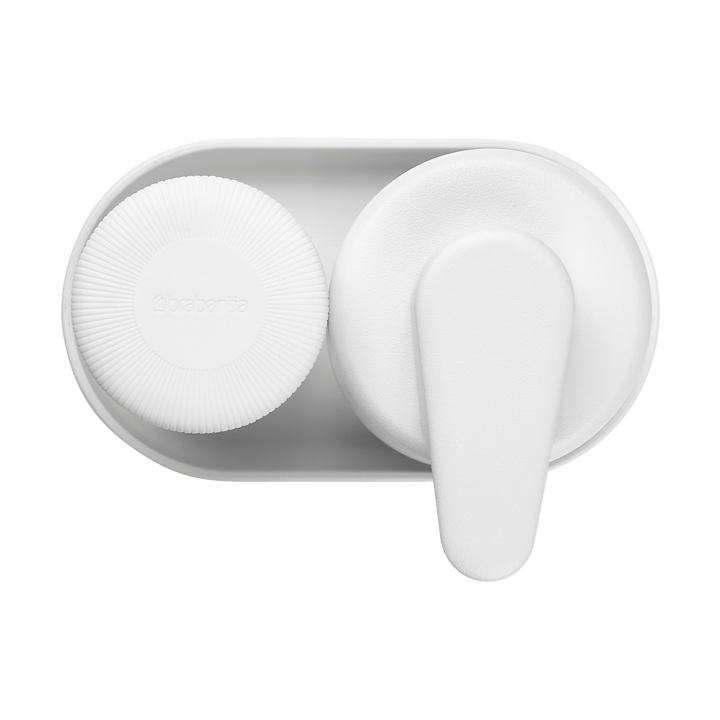 SinkStyle saippuapumppu/astianpesuaineen annostelija setti, Mineral Fresh White Brabantia