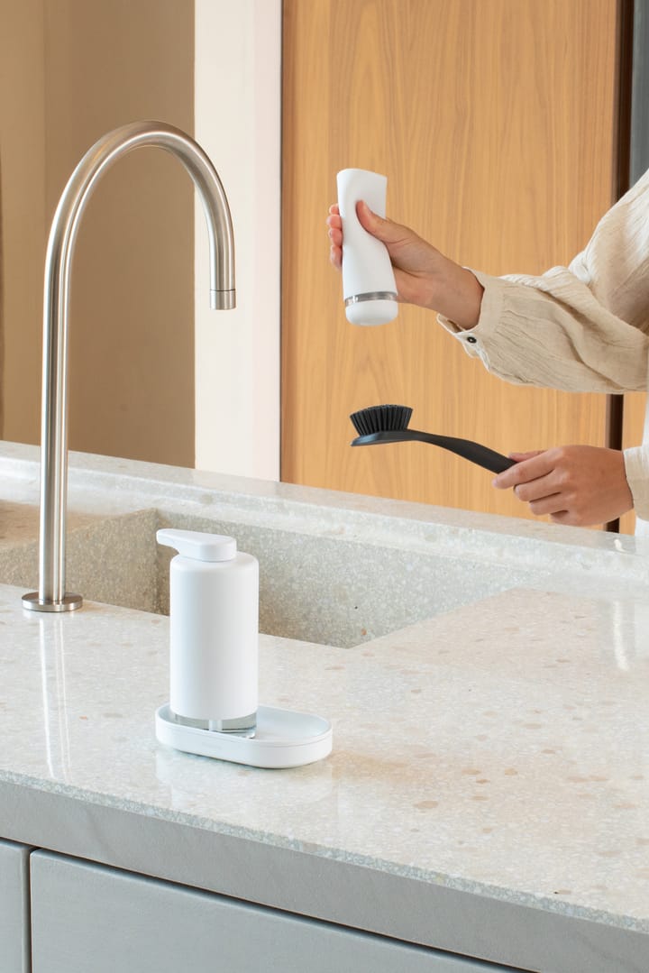 SinkStyle saippuapumppu/astianpesuaineen annostelija setti, Mineral Fresh White Brabantia
