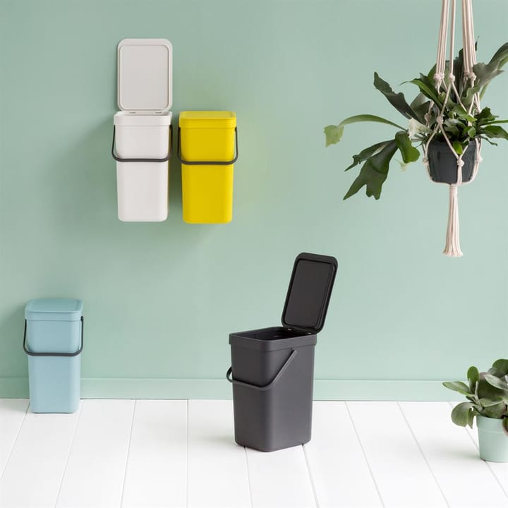 Sort & Go jäteastia 12 litraa, harmaa Brabantia