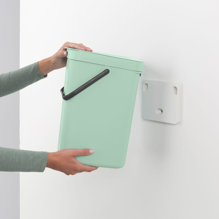 Sort & Go jäteastia 12 litraa, Jade green Brabantia