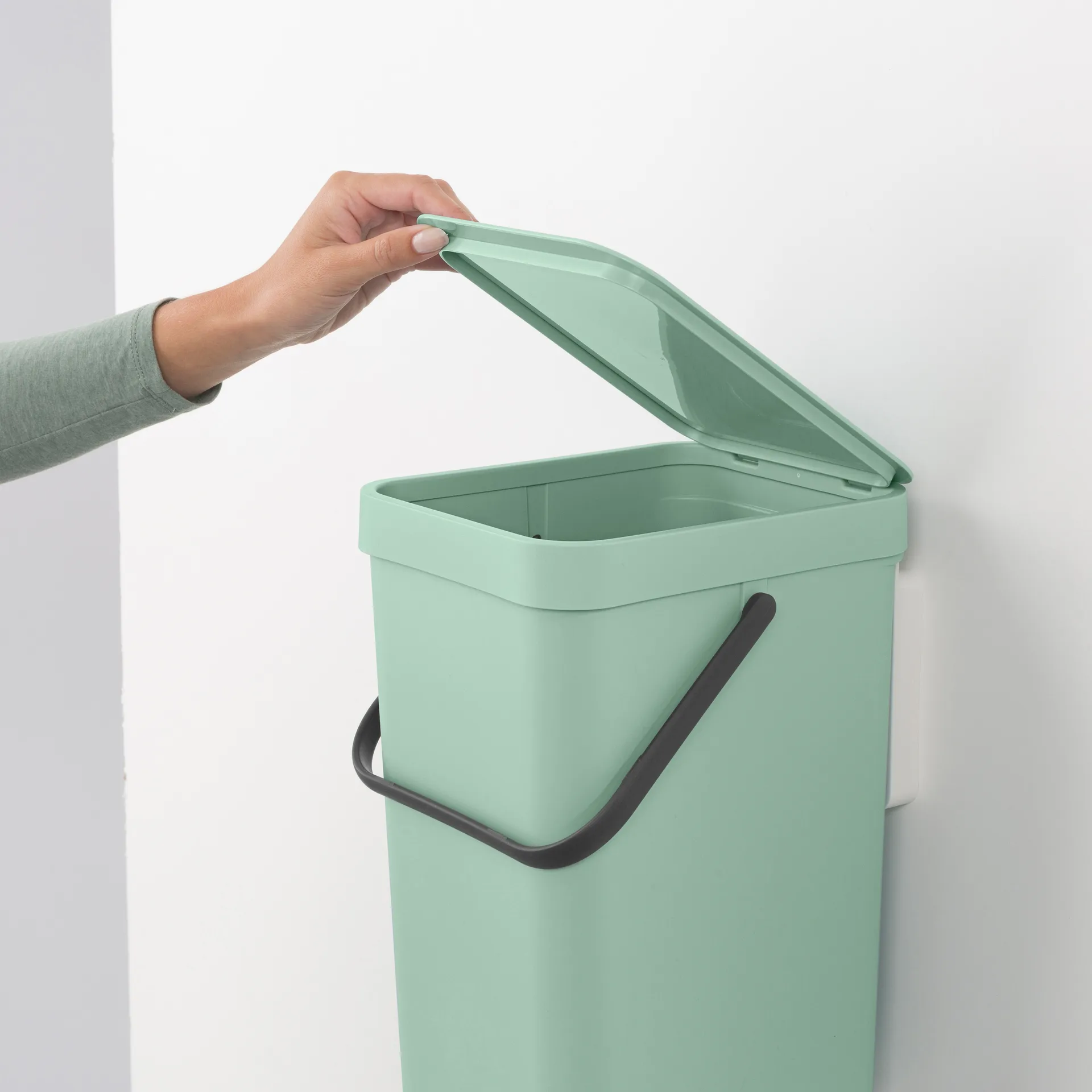 Sort & Go jäteastia 12 litraa, Jade green Brabantia