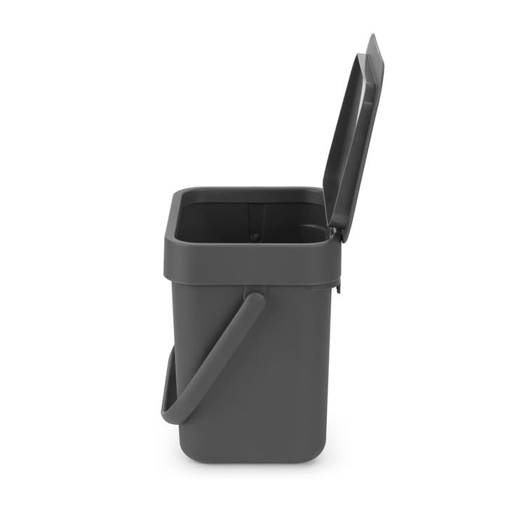Sort & Go jäteastia 3 L, Harmaa Brabantia