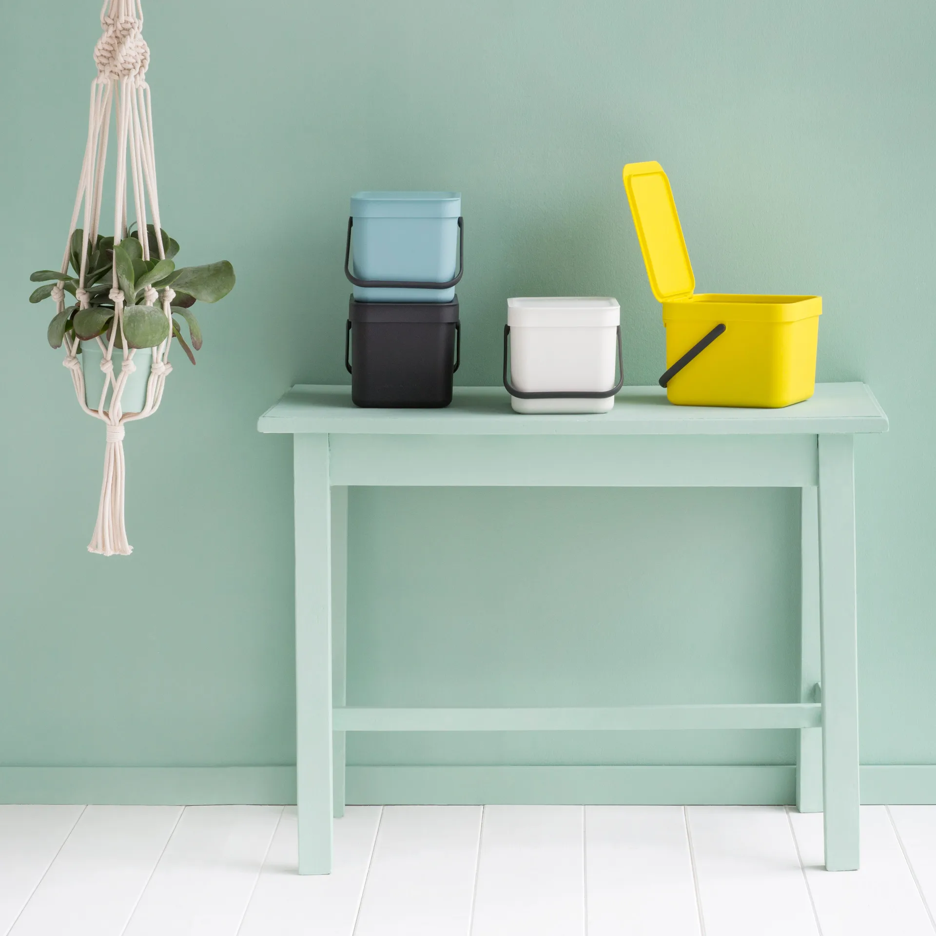 Sort & Go jäteastia 6 litraa, harmaa Brabantia