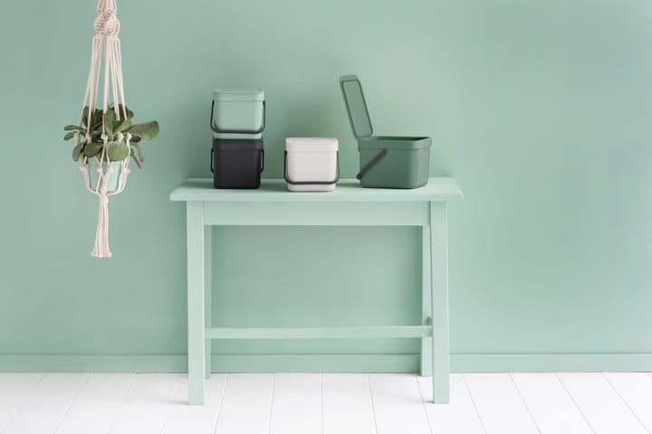 Sort & Go jäteastia 6 litraa, Jade green Brabantia