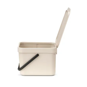 Sort & Go jäteastia 6 litraa - Soft beige - Brabantia