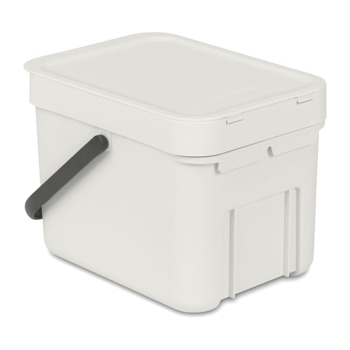 Sort & Go jäteastia 6 litraa, Vaaleanharmaa Brabantia