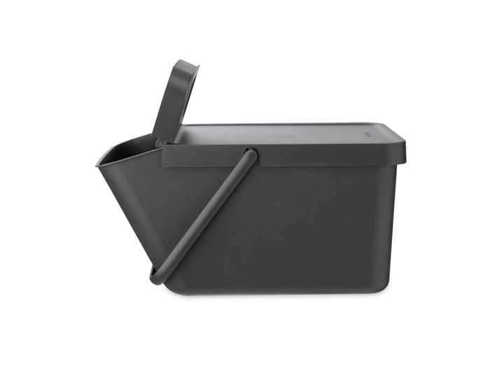 Sort & Go pinottava roska-astia 20 l, Harmaa Brabantia
