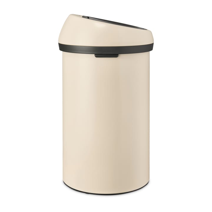Touch Bin -roskakori pyöreä 60 litraa, Soft Beige Brabantia