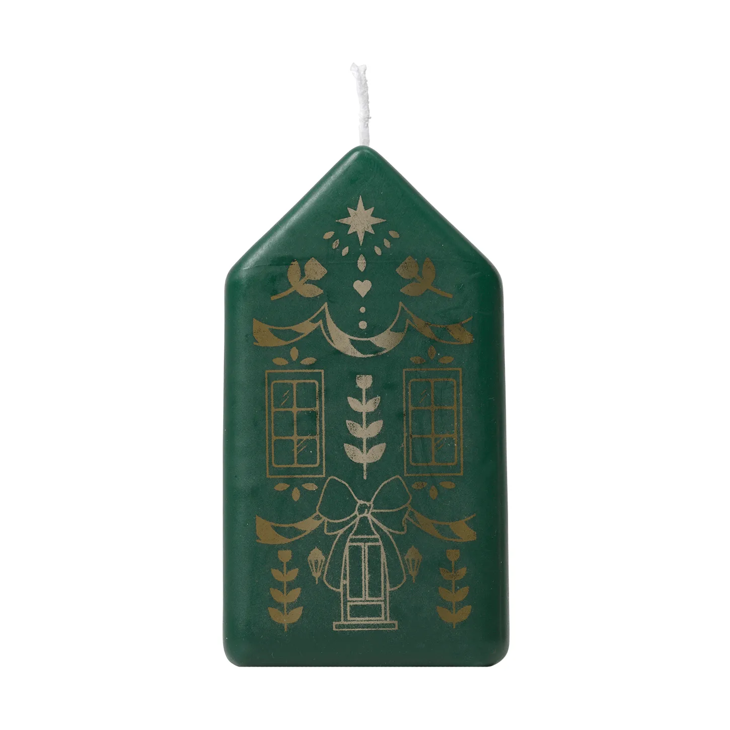 Casa pöytäkynttilä, Dark Green-Kulta Broste Copenhagen