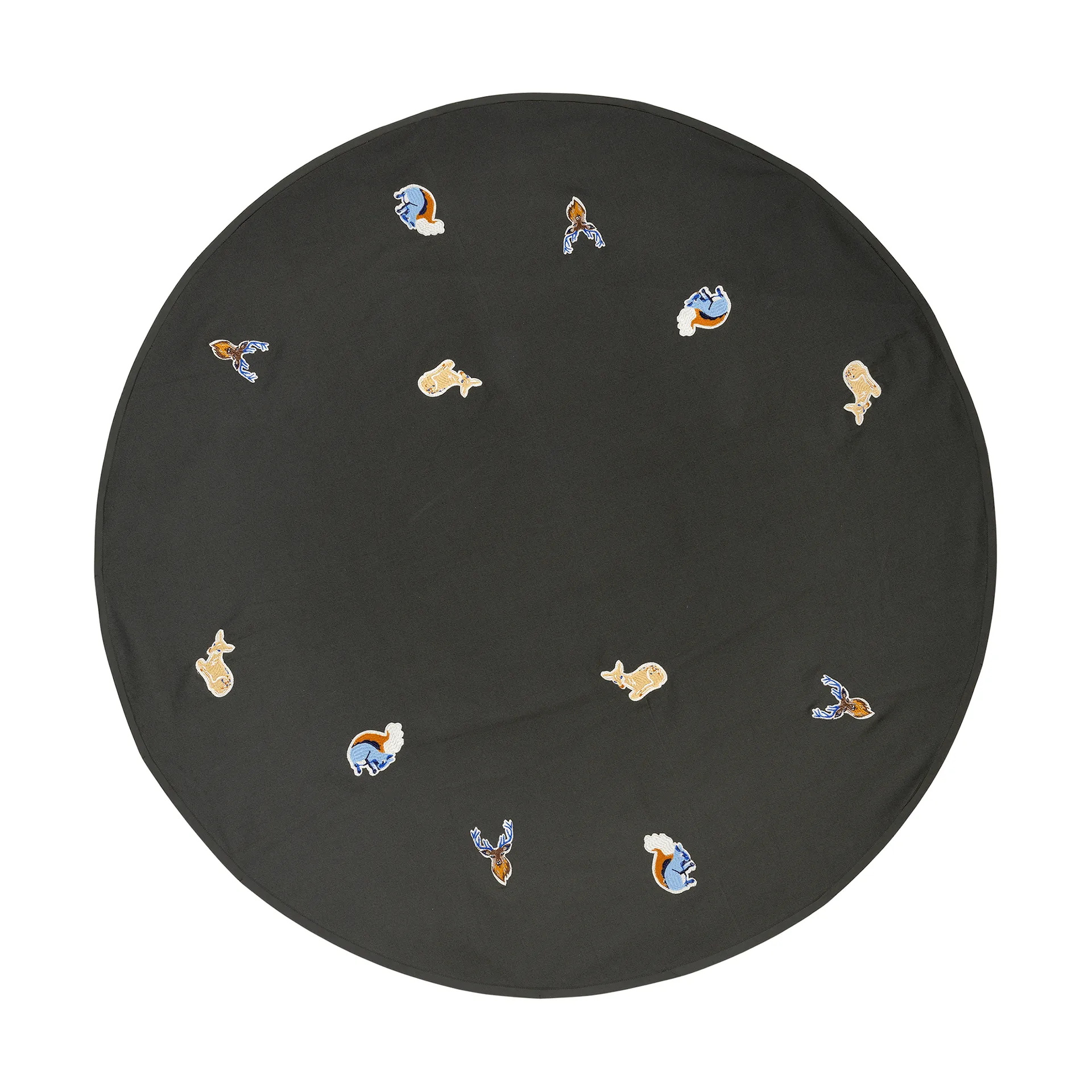 Deer joulukuusenmatto, Forest Green Broste Copenhagen