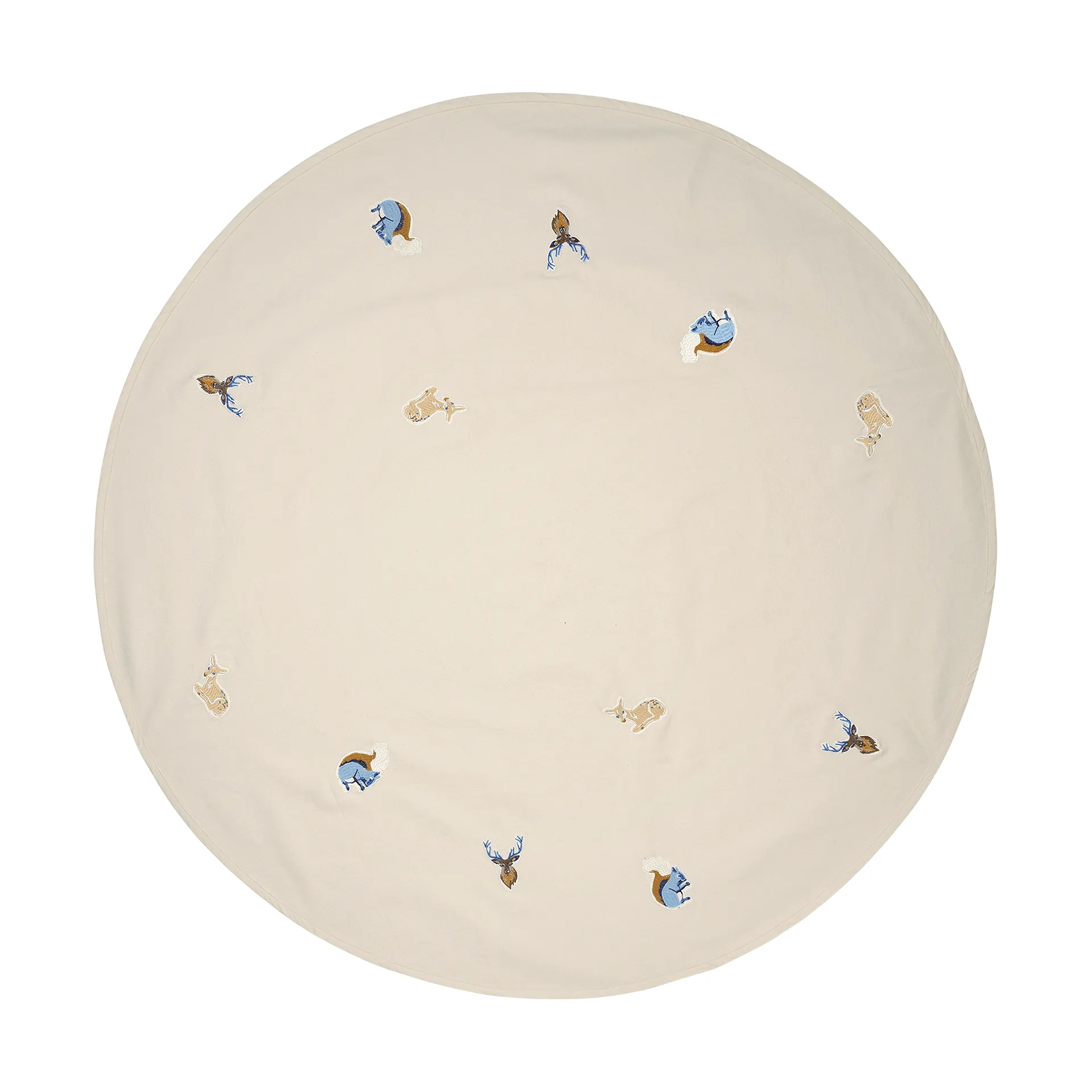 Deer joulukuusenmatto, Warm Beige Broste Copenhagen