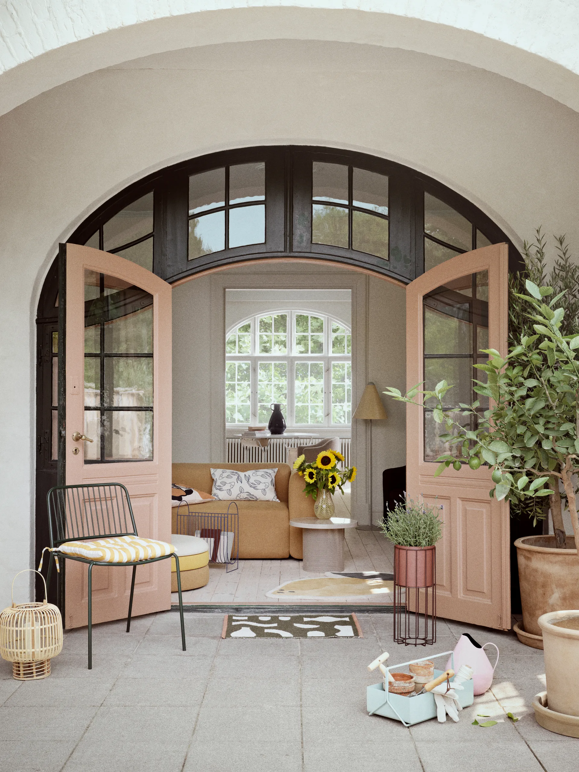Eden tuoli, Forest green Broste Copenhagen