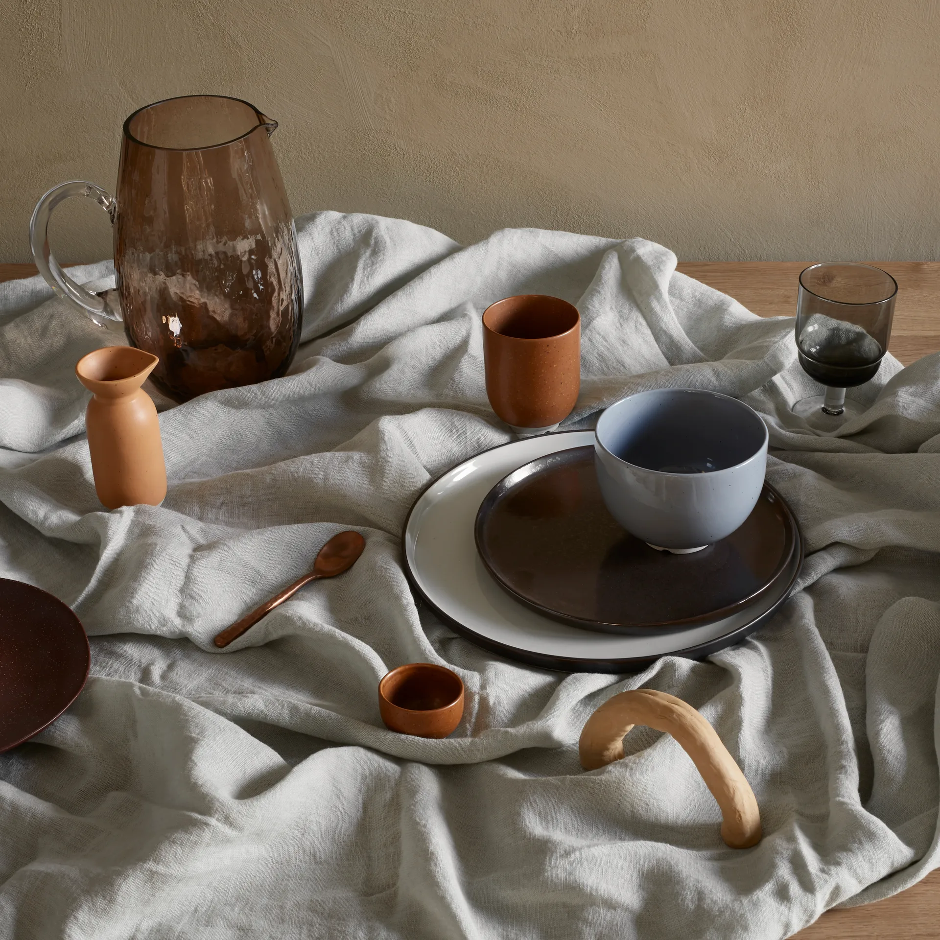 Eli kulho Ø 11 cm, Soft blue Broste Copenhagen