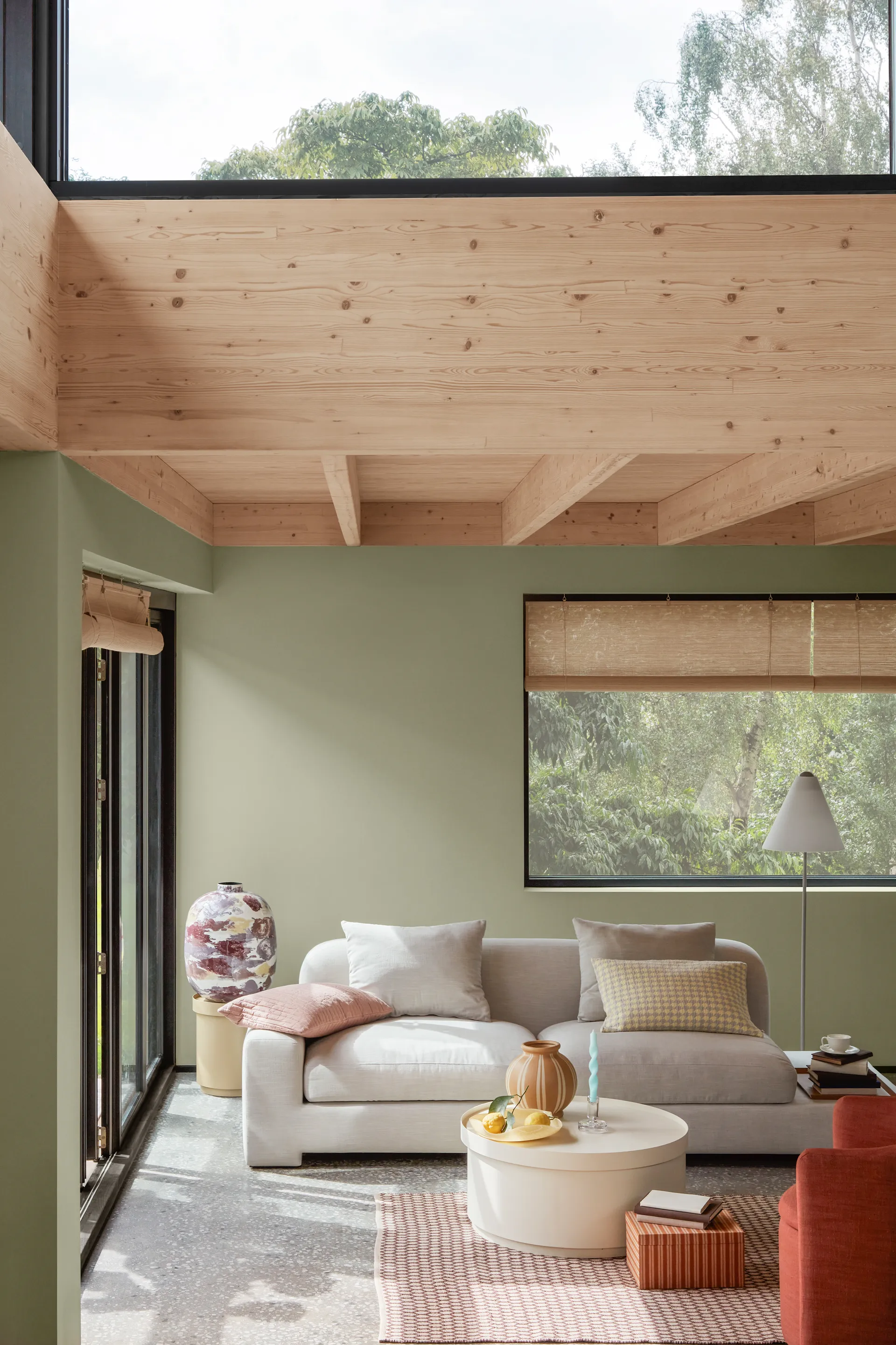 Esther koristekulho Ø 30 cm, Anise flower yellow Broste Copenhagen