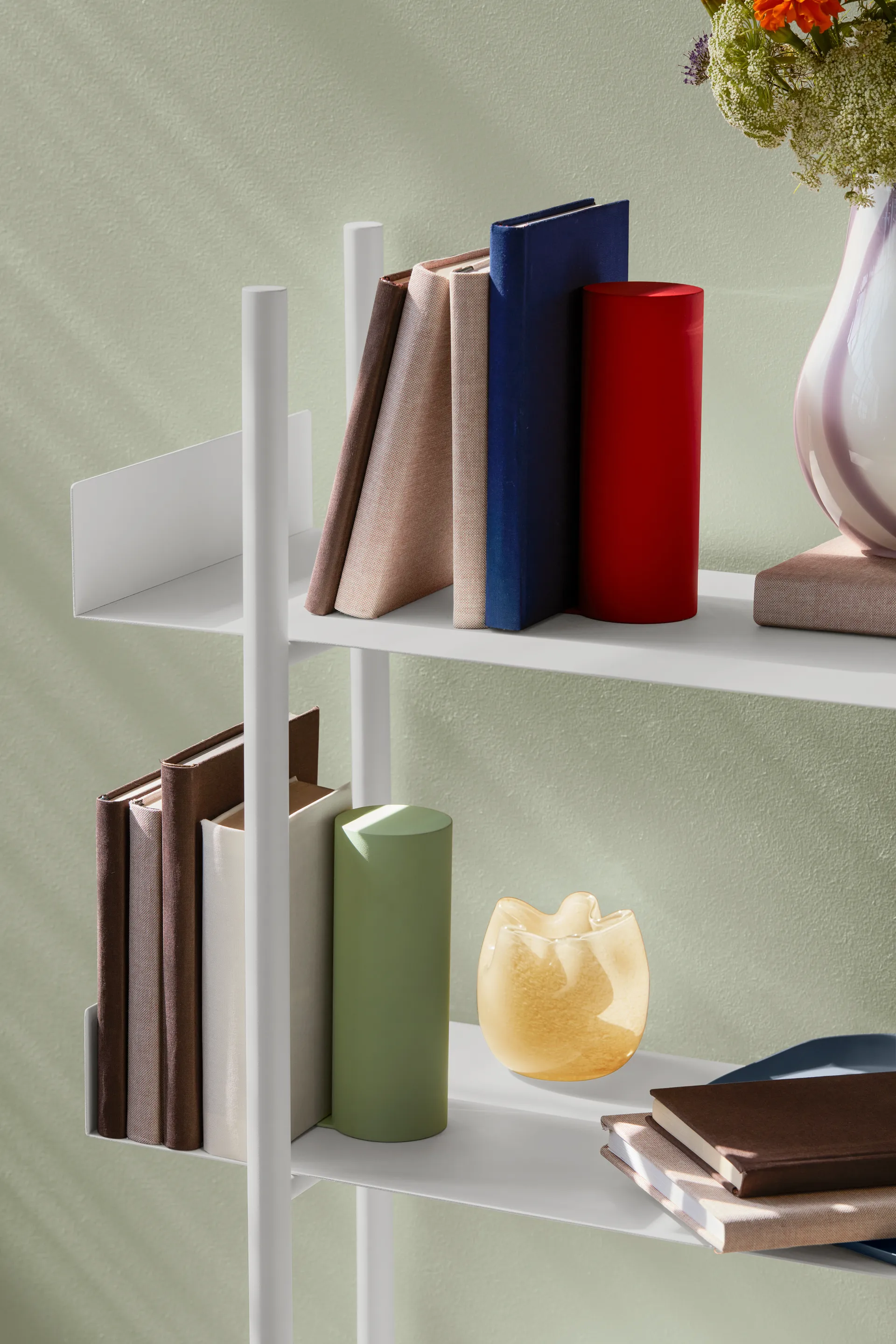 Esther maljakko/kynttilälyhty Ø 9,8 cm, Anise flower yellow Broste Copenhagen