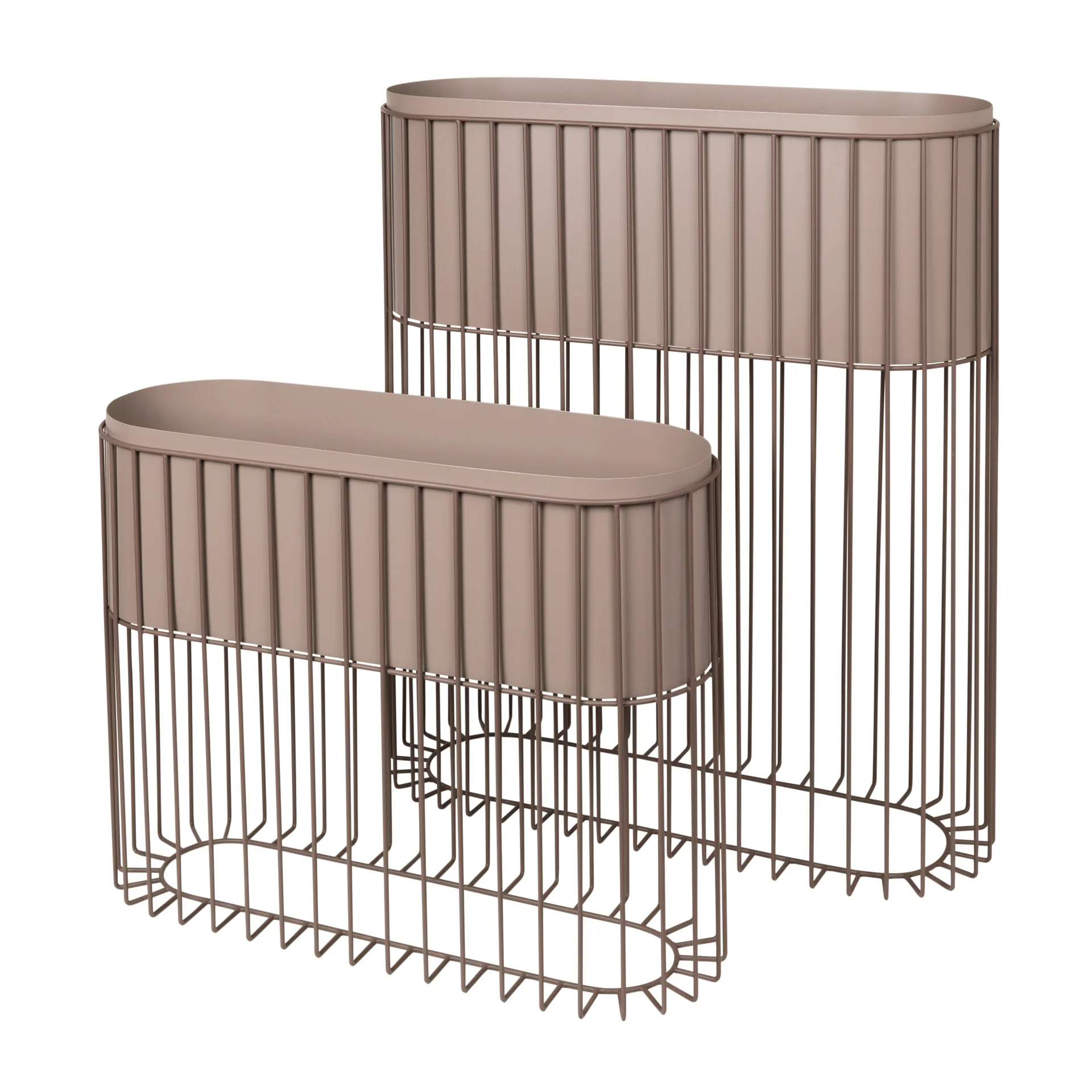 Fenja kukkalaatikko setti, Simply taupe warm grey Broste Copenhagen