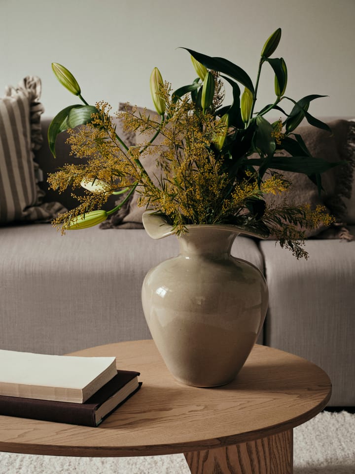 Florentina maljakko M 32 cm, Beige Broste Copenhagen