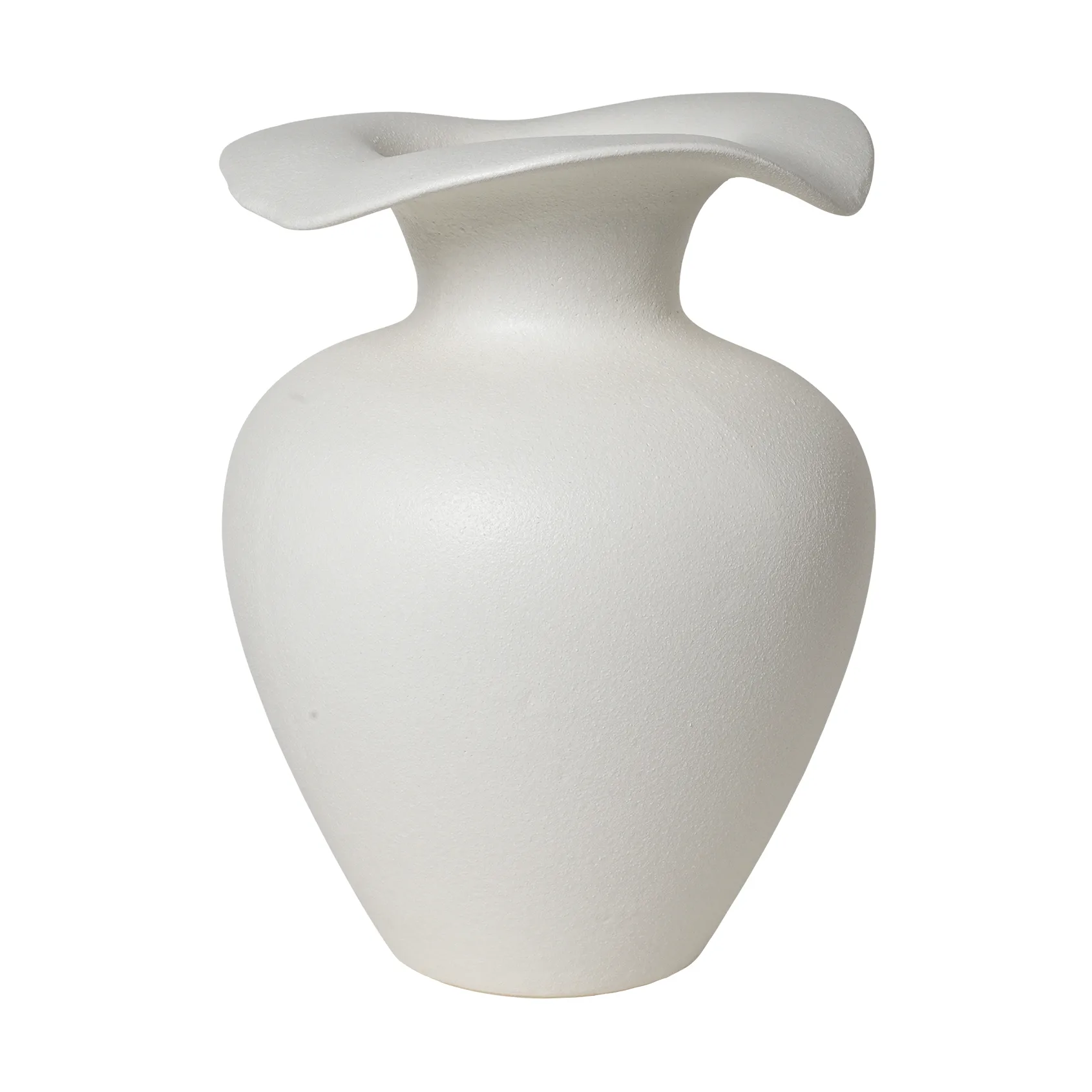 Florentina maljakko M 32 cm, Valkoinen Broste Copenhagen