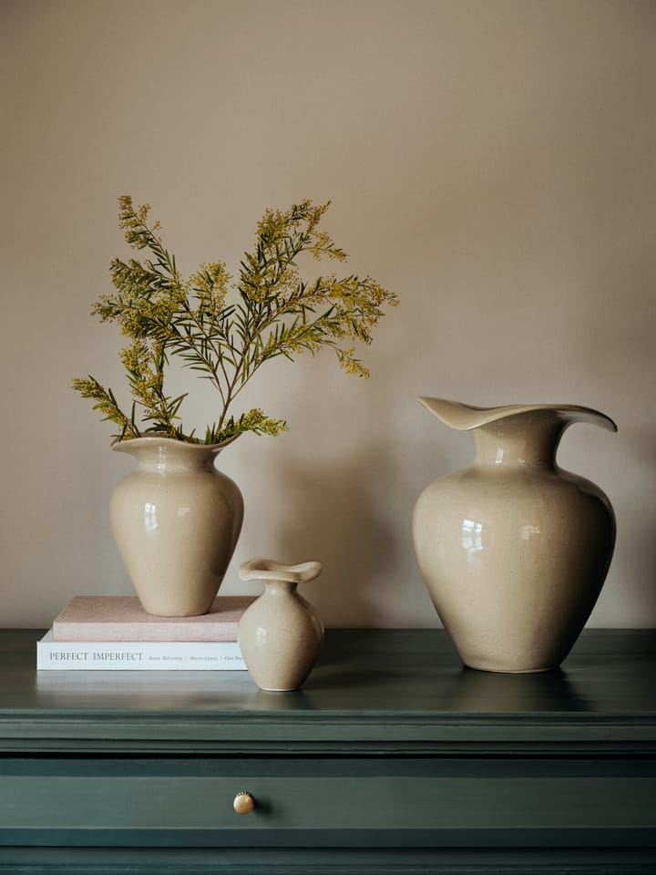 Florentina maljakko S 22,5., Beige Broste Copenhagen