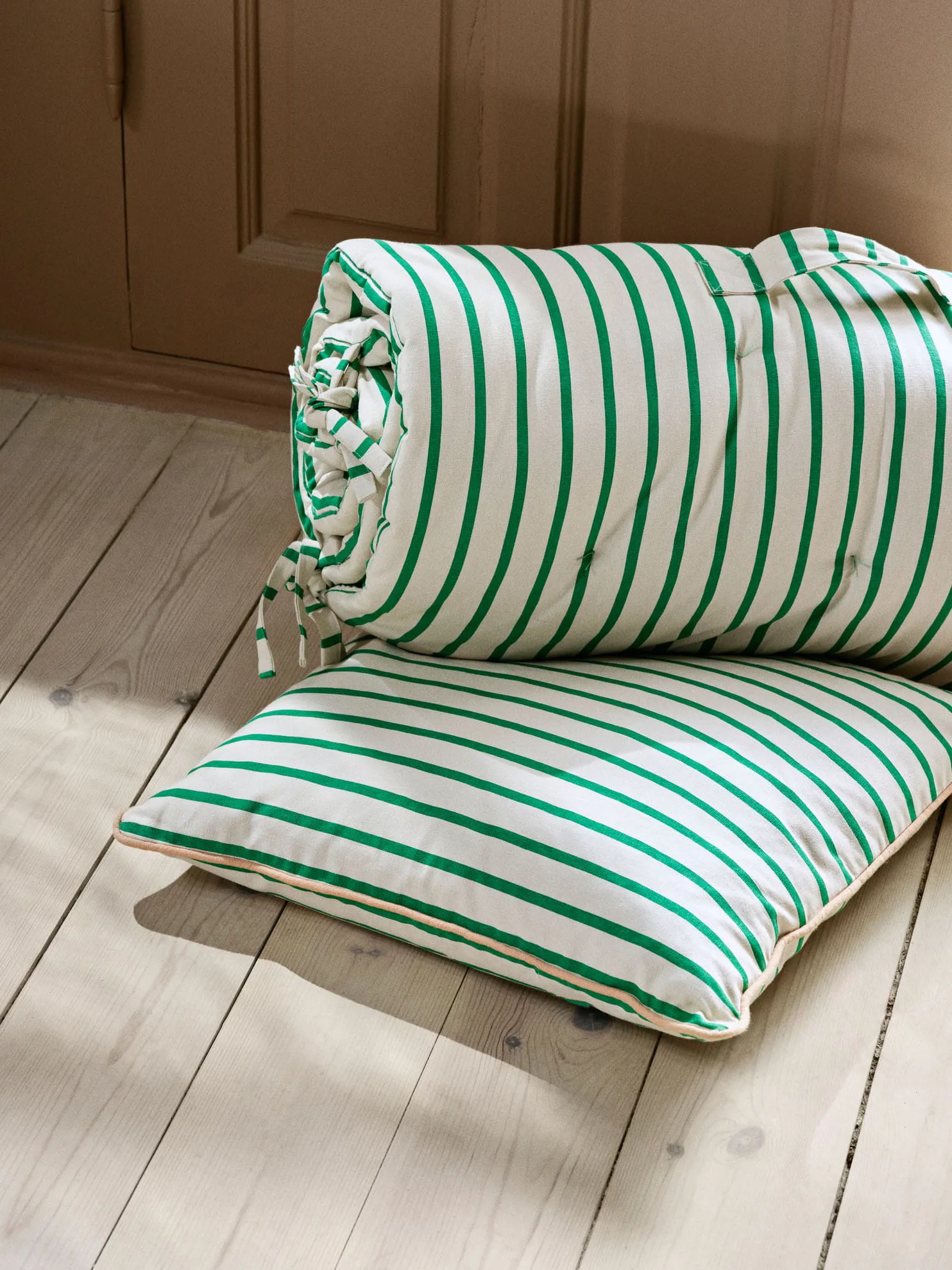 Franca rantamatto 70 x 200 cm, Jelly green Broste Copenhagen