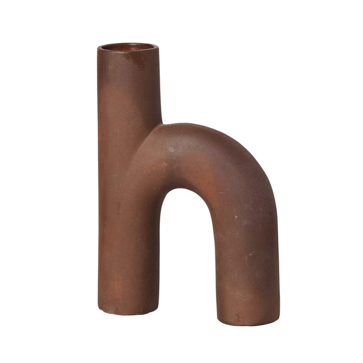 Hector maljakko 19 cm, Red clay Broste Copenhagen