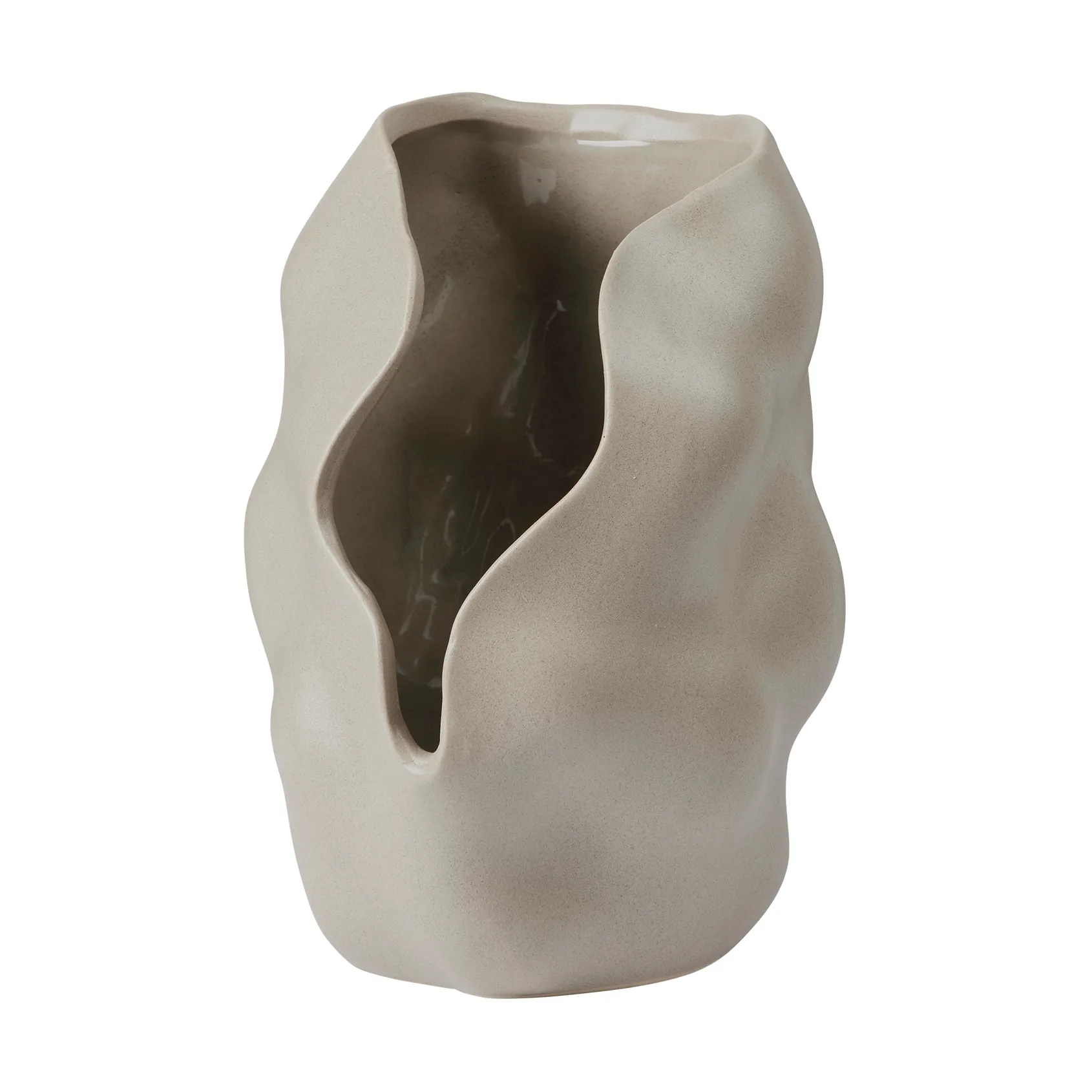 Hekla Hurricane kynttilälyhty Ø18,6 cm, Dove grey Broste Copenhagen