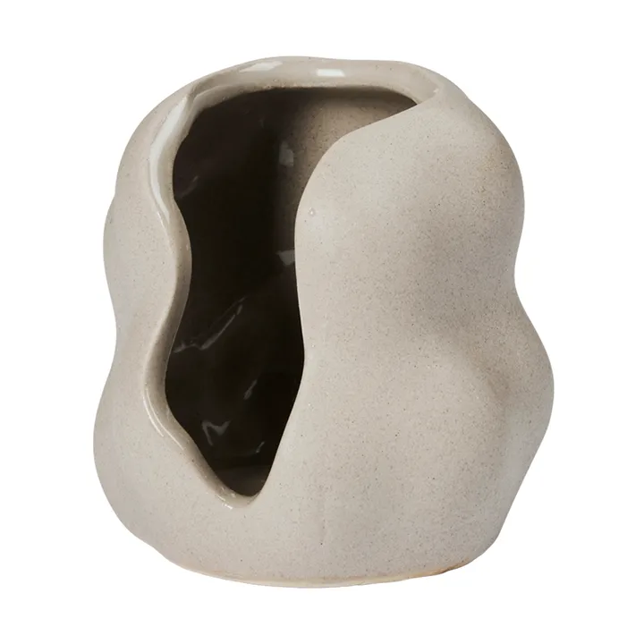 Hekla Hurricane-lamppu - Töyhtöharmaa, Ø9,5 cm - Broste Copenhagen