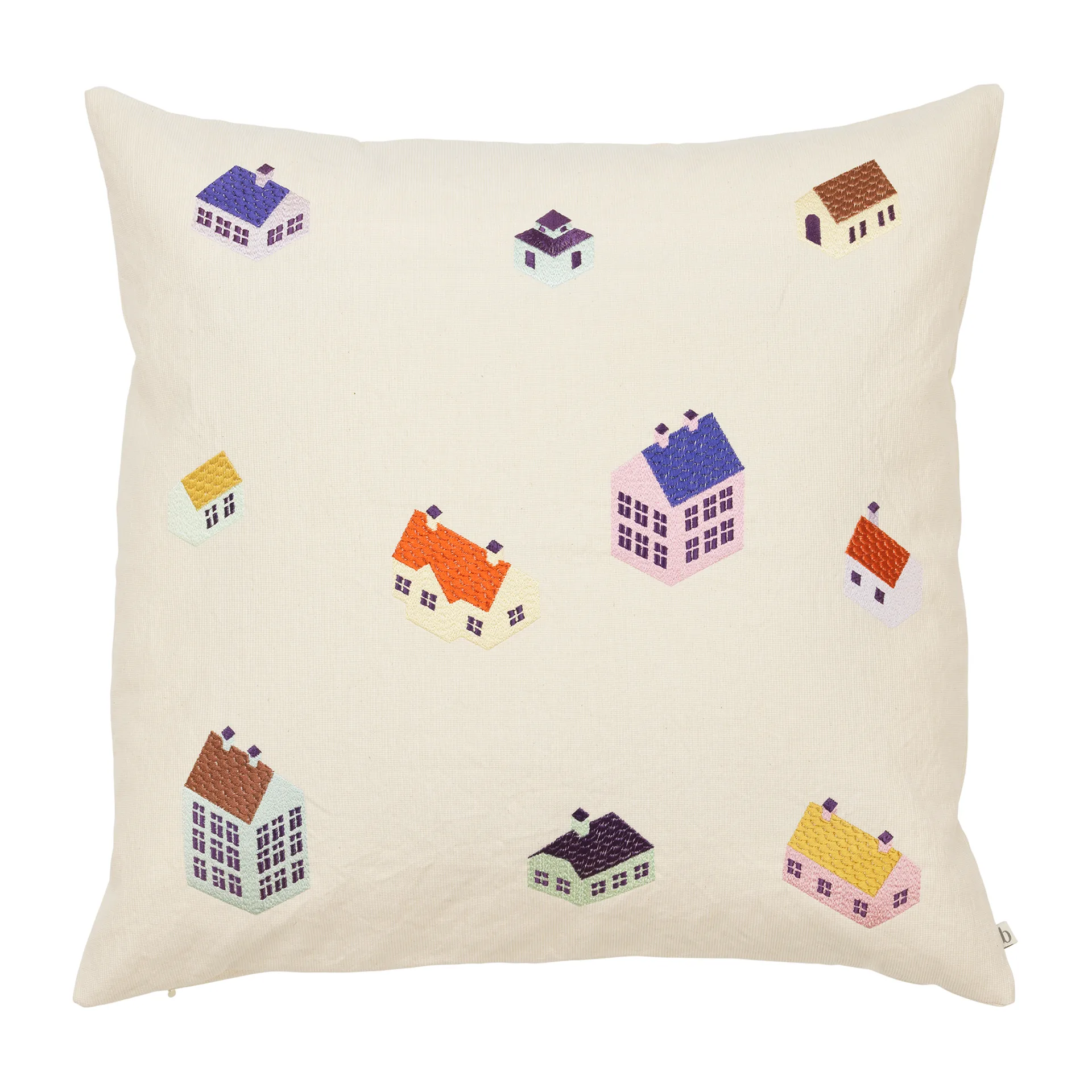House tyynynpäällinen 50 x 50 cm, Multi color Broste Copenhagen