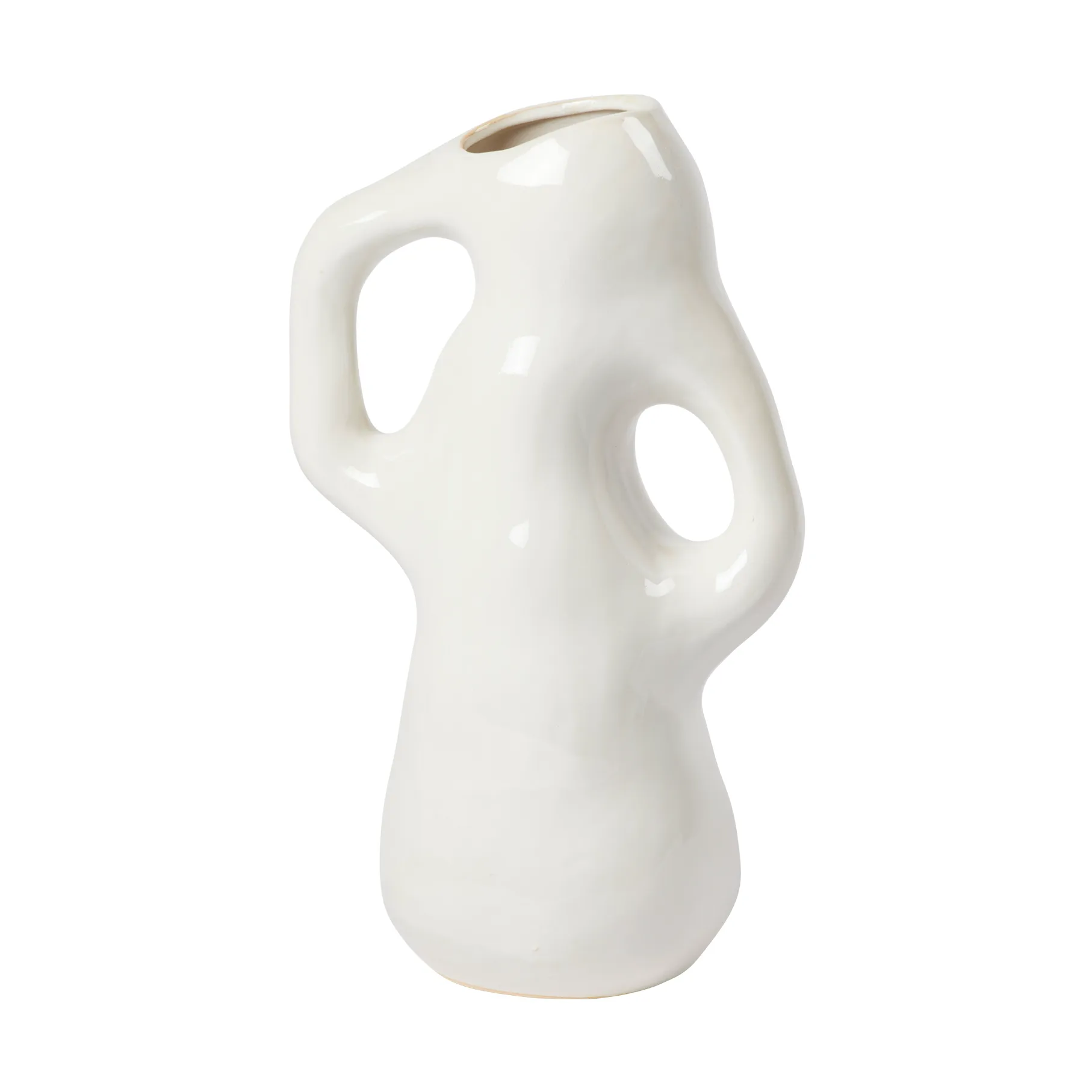 Isolde vaasi 35 cm, White Broste Copenhagen