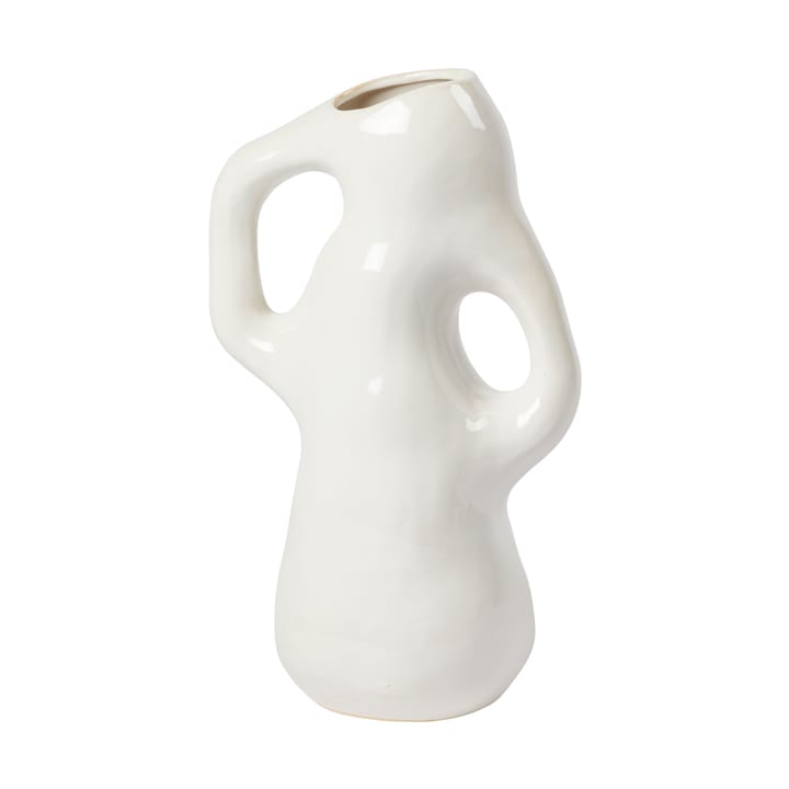 Isolde vaasi 35 cm - White - Broste Copenhagen