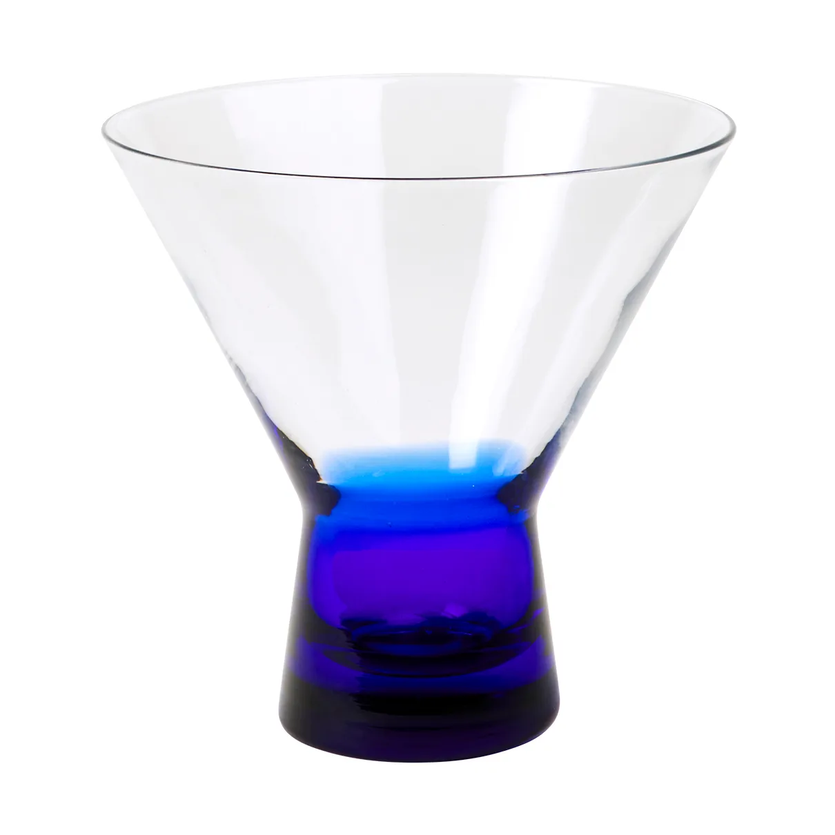Broste Copenhagen Konus cocktaillasi 10 cl Intense blue