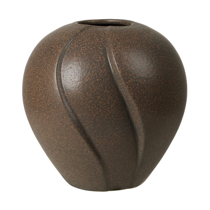 Leda maljakko Ø15x15 cm - Antique brown - Broste Copenhagen