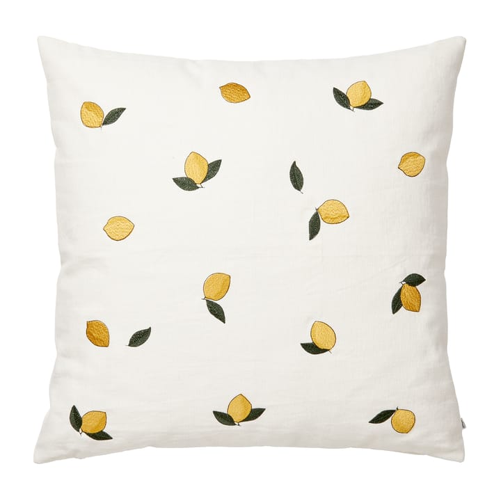 Lemon tyynynpäällinen 50 x 50 cm, Golden yellow Broste Copenhagen