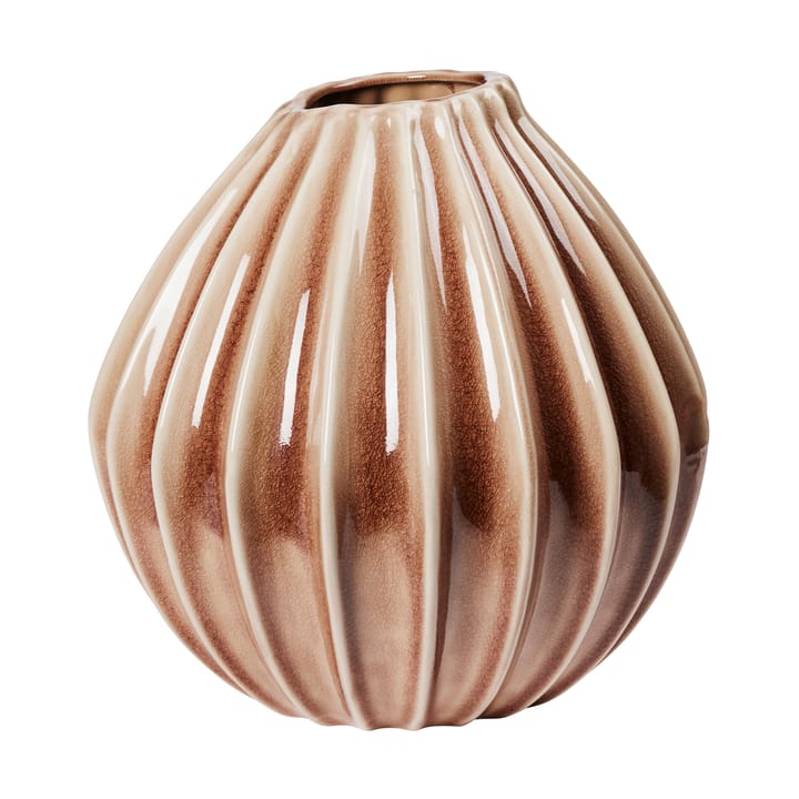Leveä maljakko XL 40 cm - Fawn - Broste Copenhagen