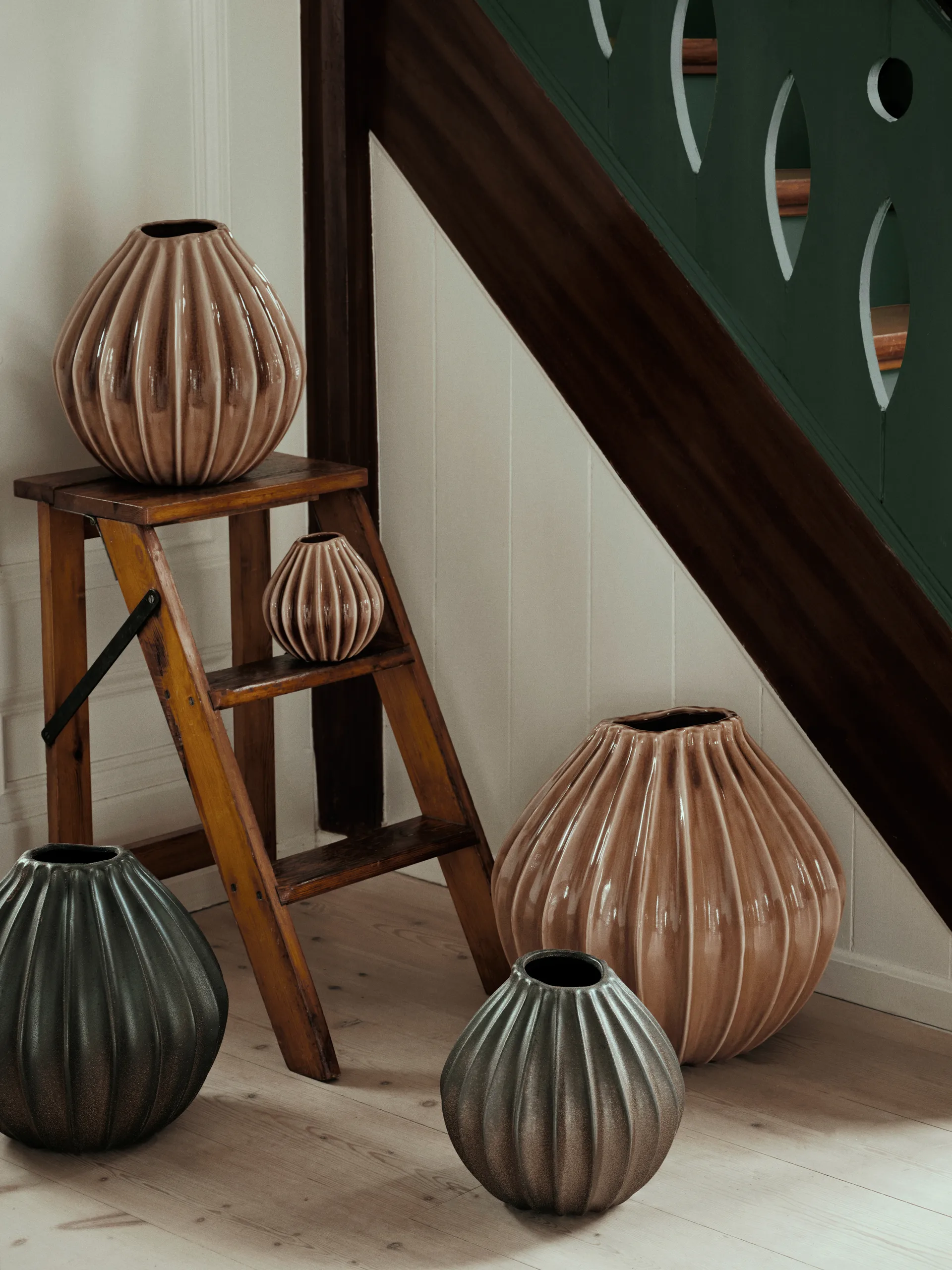 Leveä maljakko XL 40 cm, Fawn Broste Copenhagen