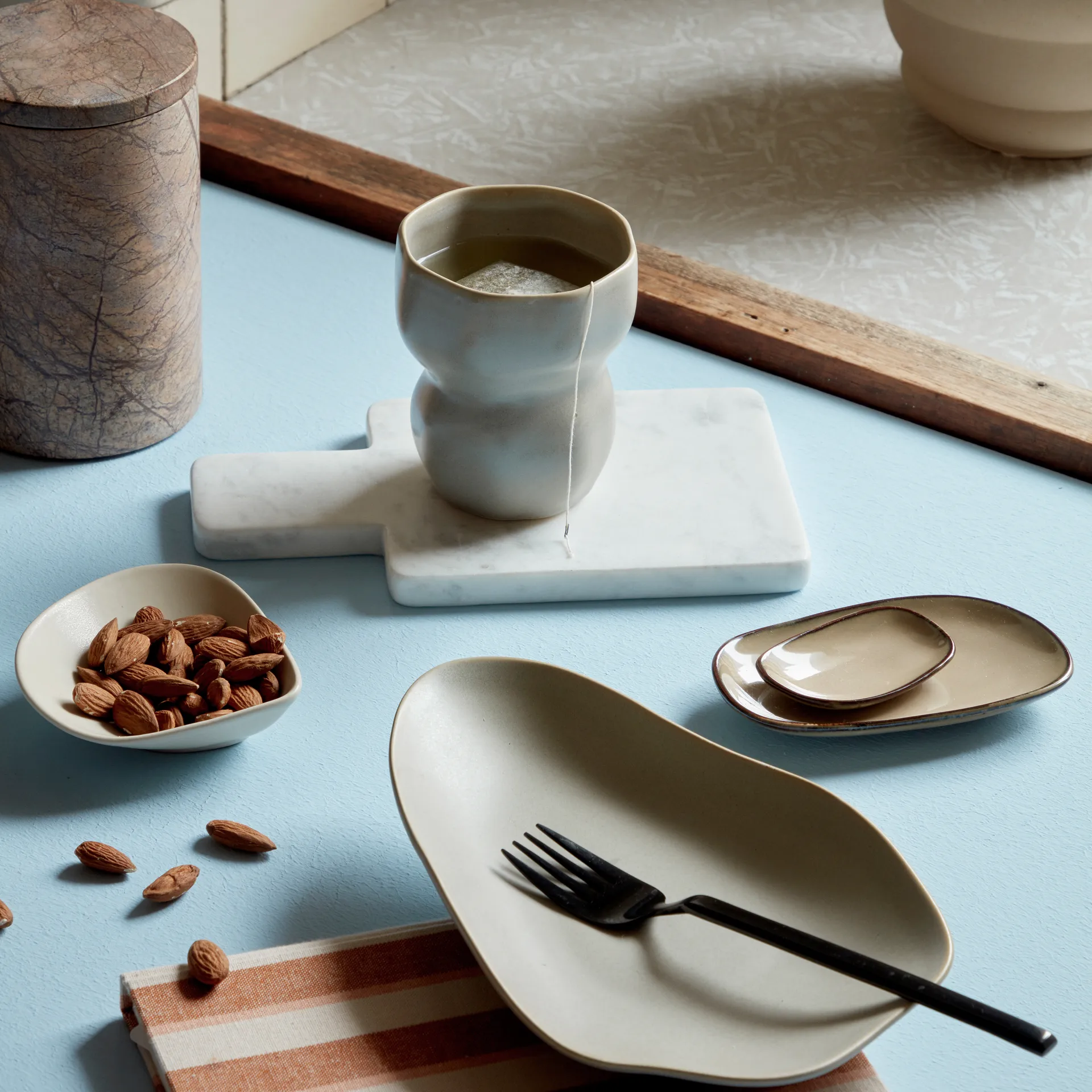 Limfjord muki 35 cl, Soft brown Broste Copenhagen