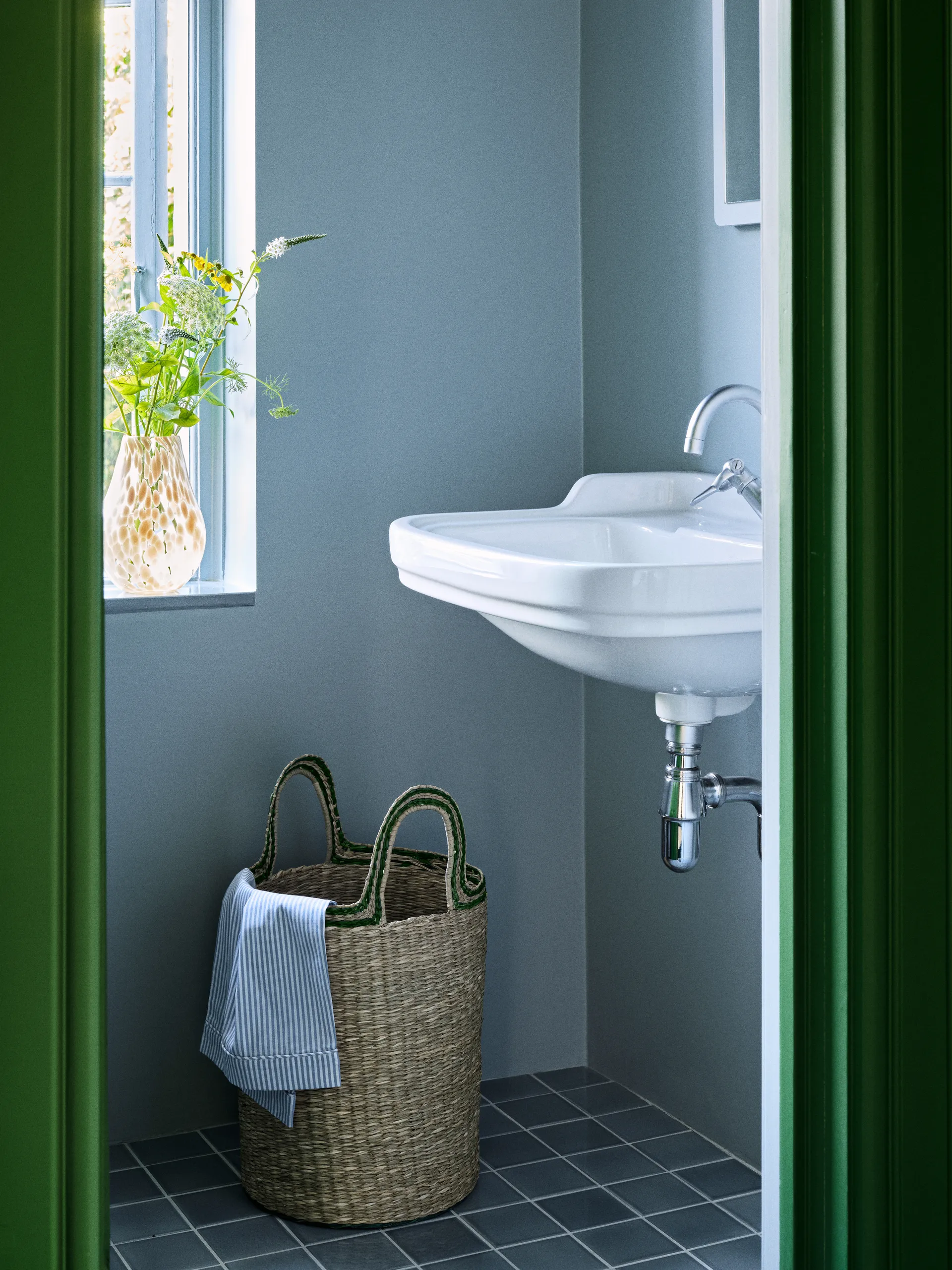 Lykke kori 3 osaa, Natural-green Broste Copenhagen
