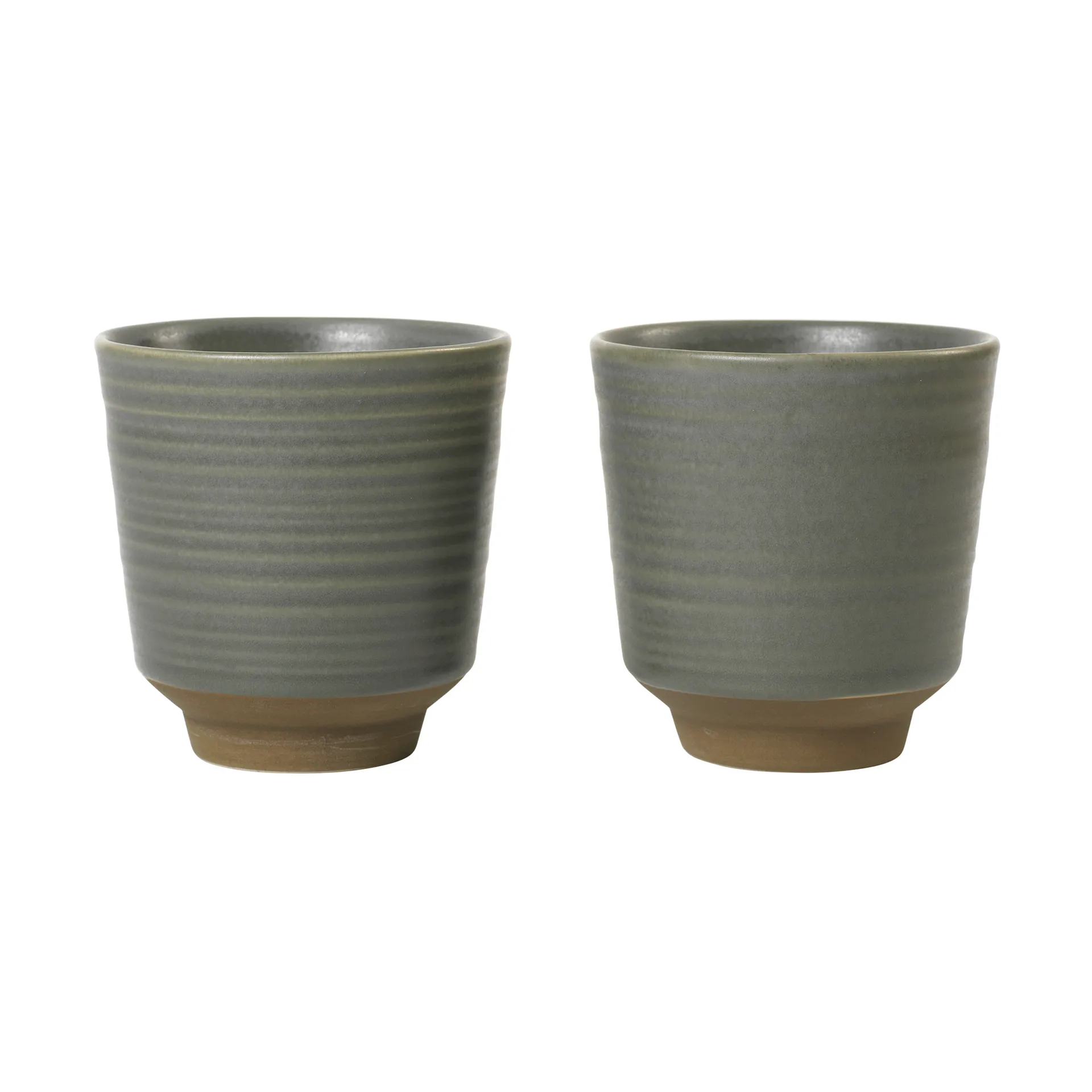 Miko muki 15 cl 2-pack., Dark green Broste Copenhagen