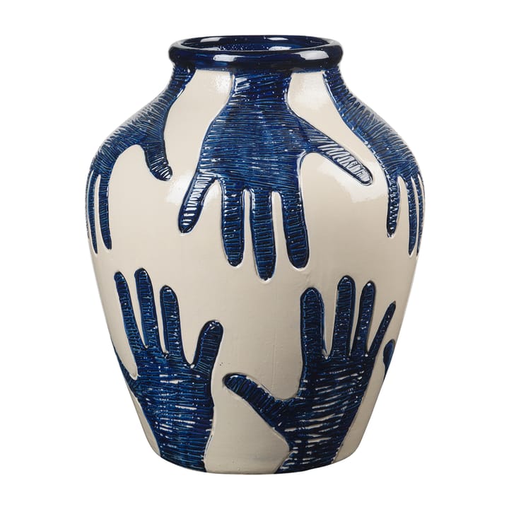 Mime maljakko 40 cm - Intense blue-rainy day - Broste Copenhagen