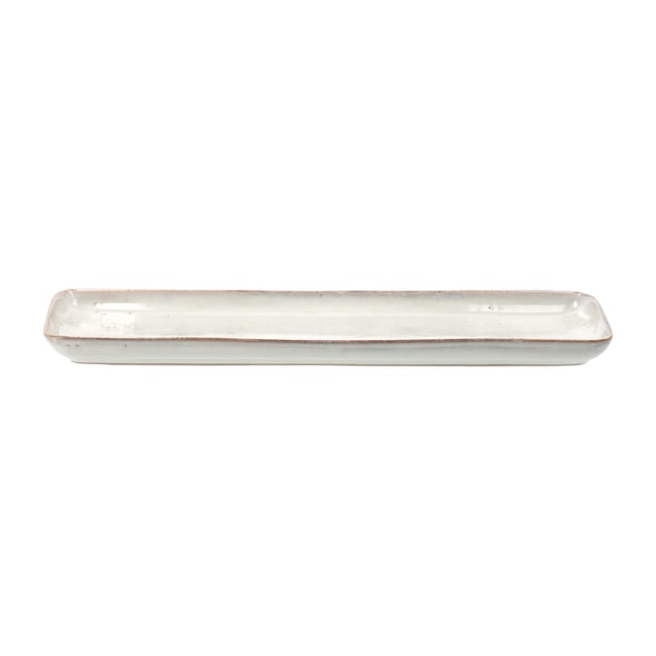 Nordic Sand nelikulmainen lautanen - 12,5x35 cm - Broste Copenhagen