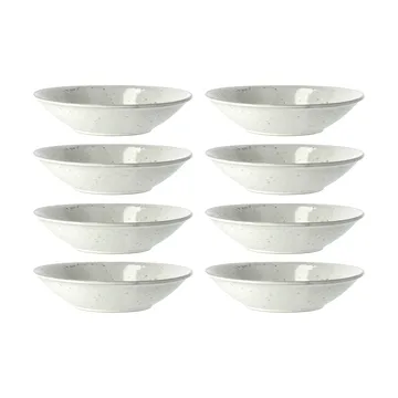 Nordic Sand pastalautanen Ø22,5 cm 8-pakkaus - Broste Copenhagen