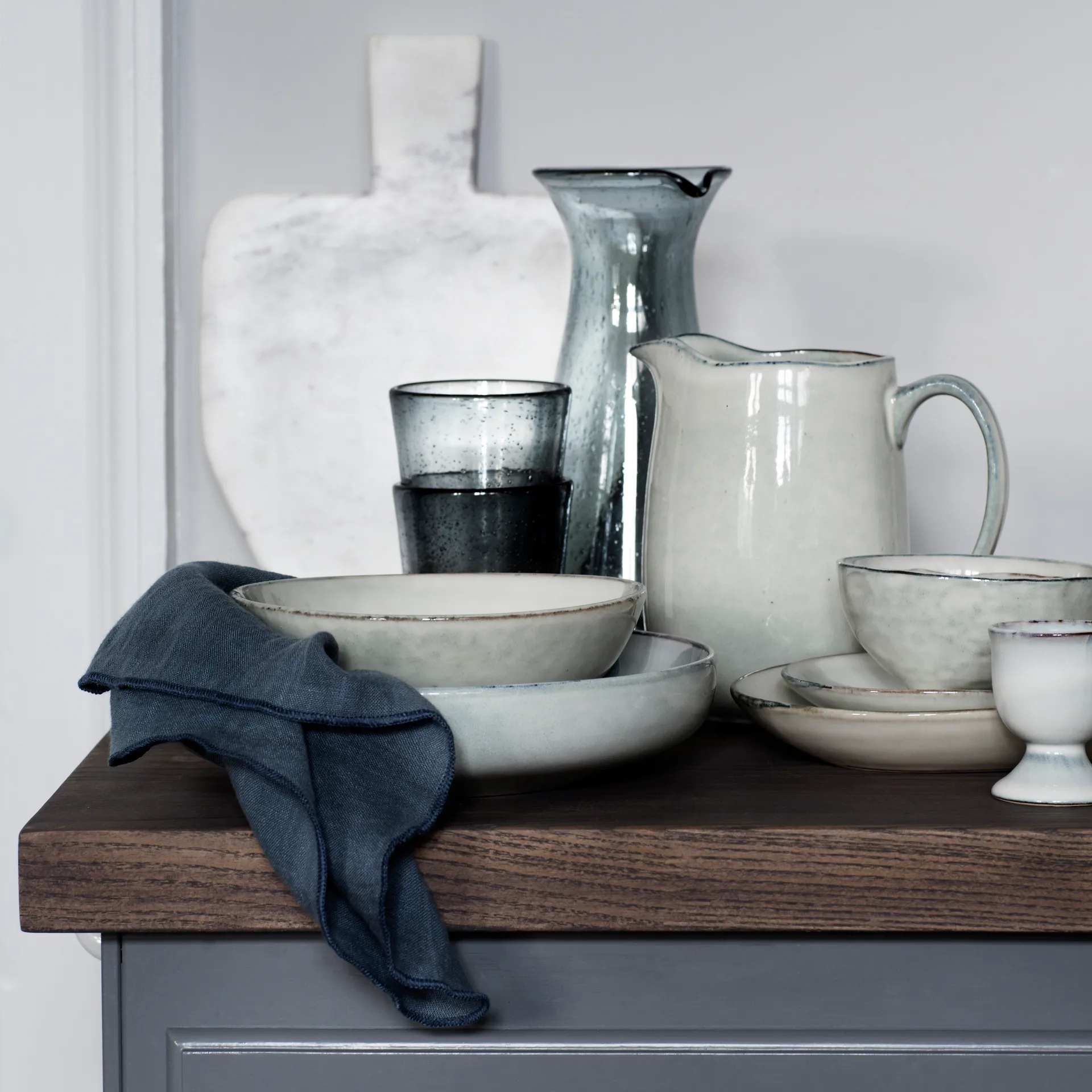 Nordic Sand soikea lautanen, 26,5x35,5 cm Broste Copenhagen