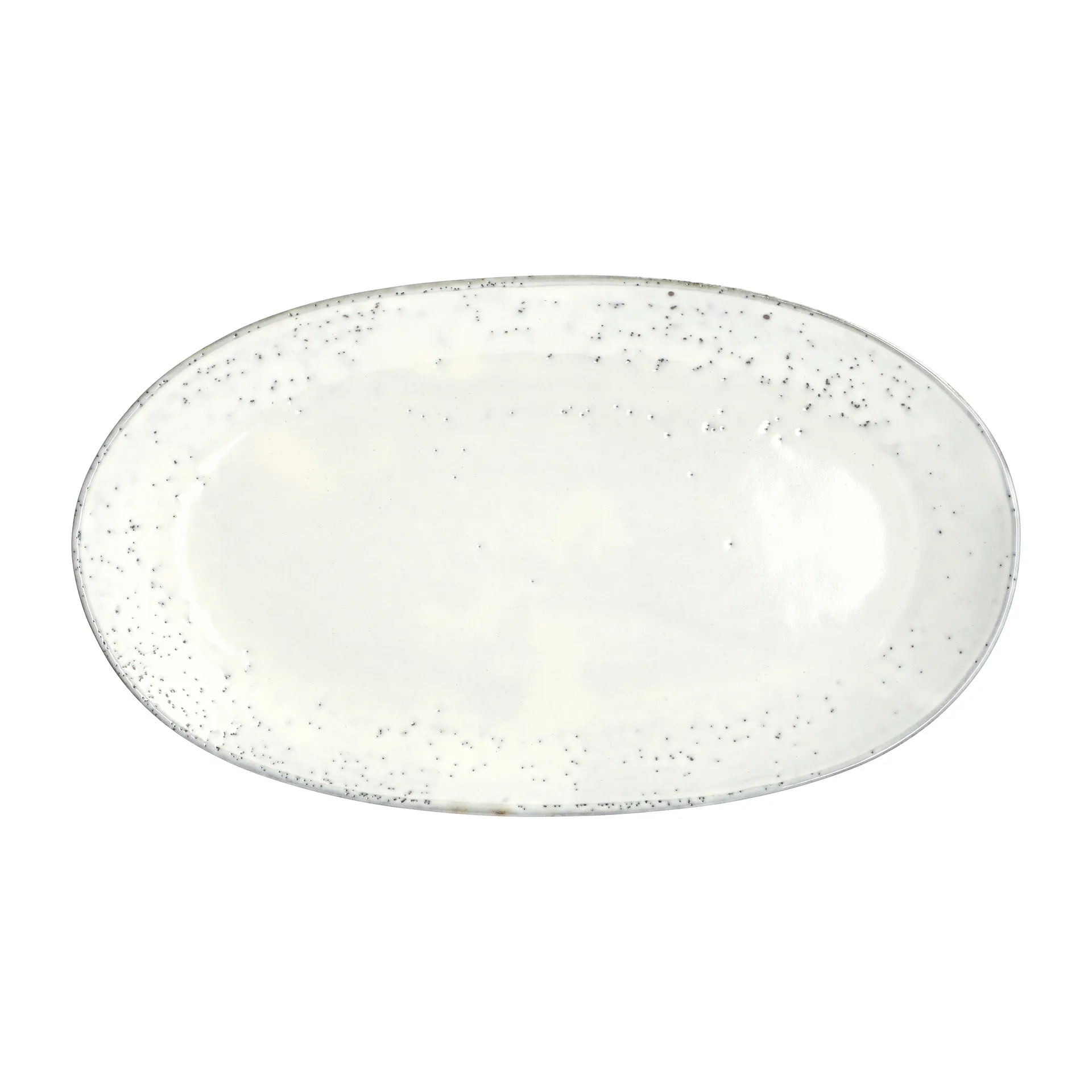 Nordic Sand soikea lautanen, 30x17 cm Broste Copenhagen