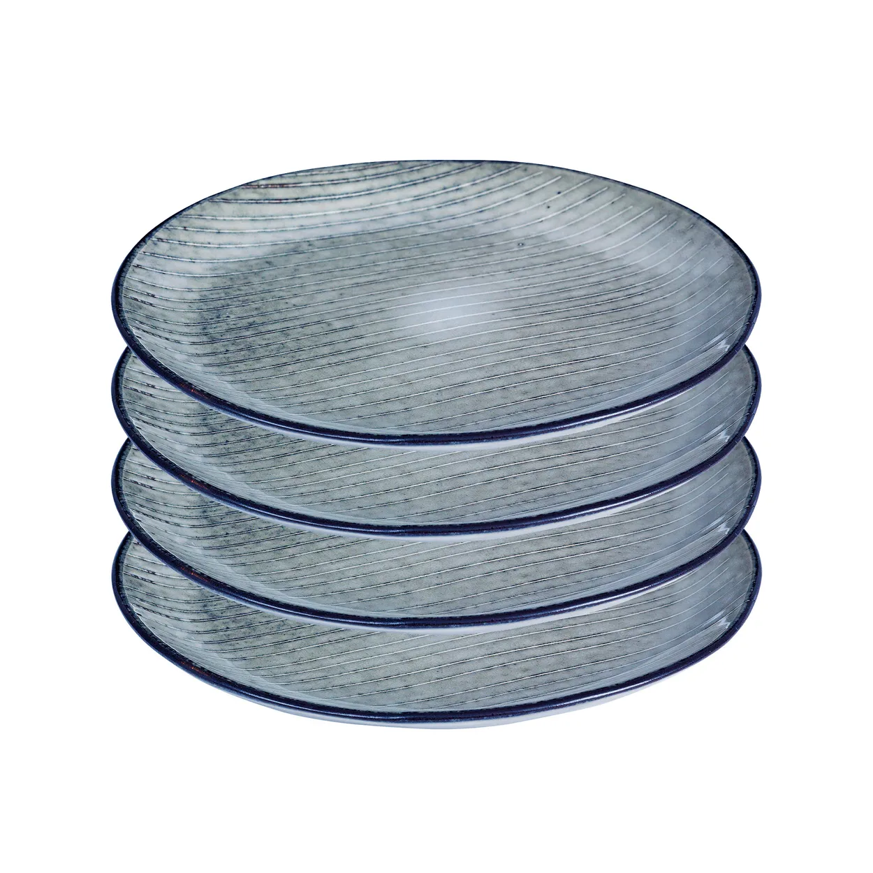 Broste Copenhagen Nordic Sea ‑lautaspakkaus, 4 osaa Ø 20 cm Nordic Sea ‑lautaspakkaus, 4 osaa Ø 20 cm