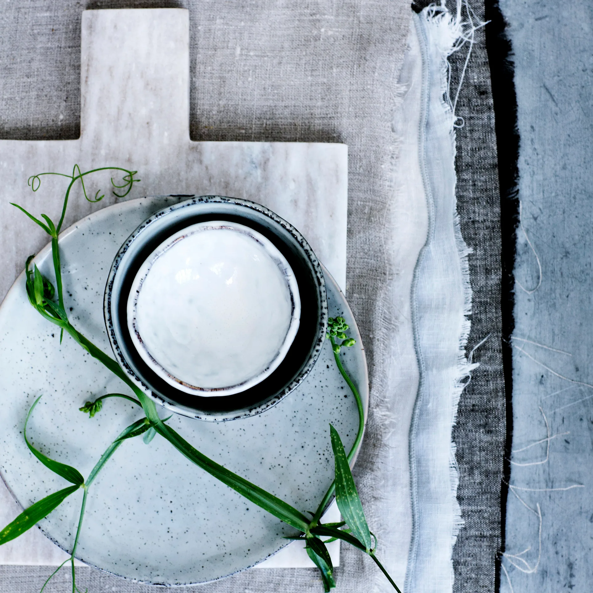 Nordic Sea -salaattikulho, Ø 34,5 cm Broste Copenhagen