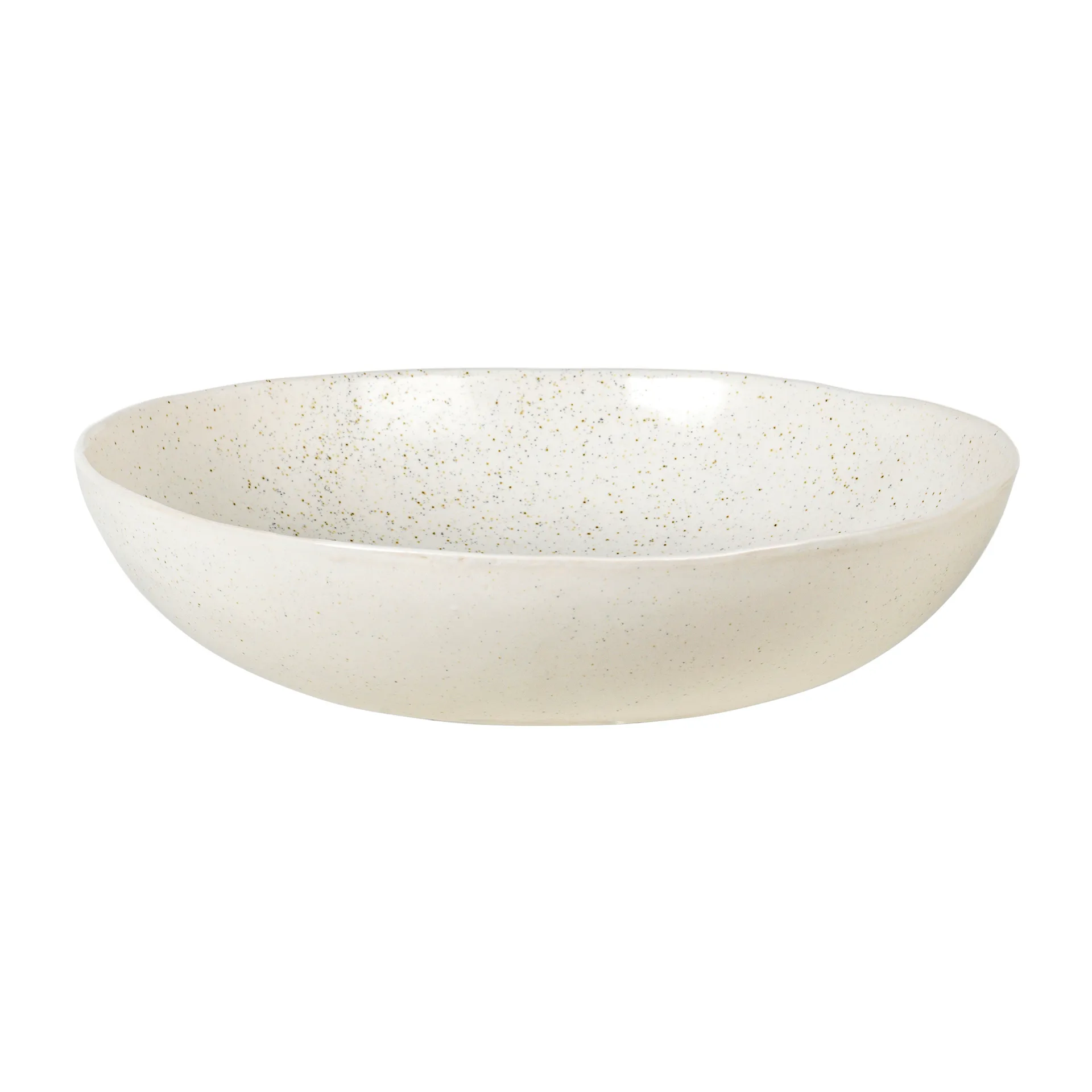 Nordic Vanilla salladskulho Ø34,5 cm, Cream with grains Broste Copenhagen